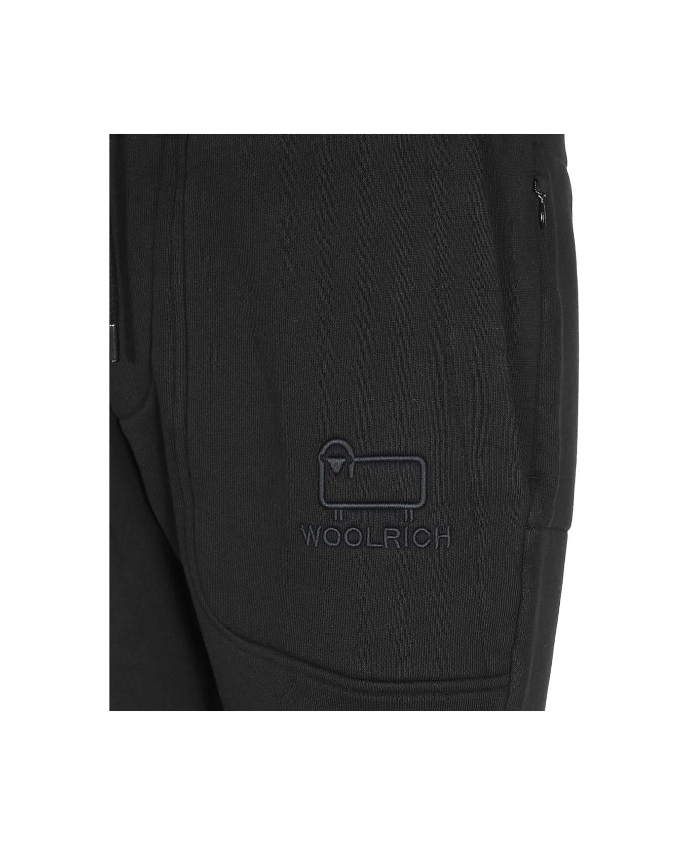 Woolrich Cotton Trousers - black