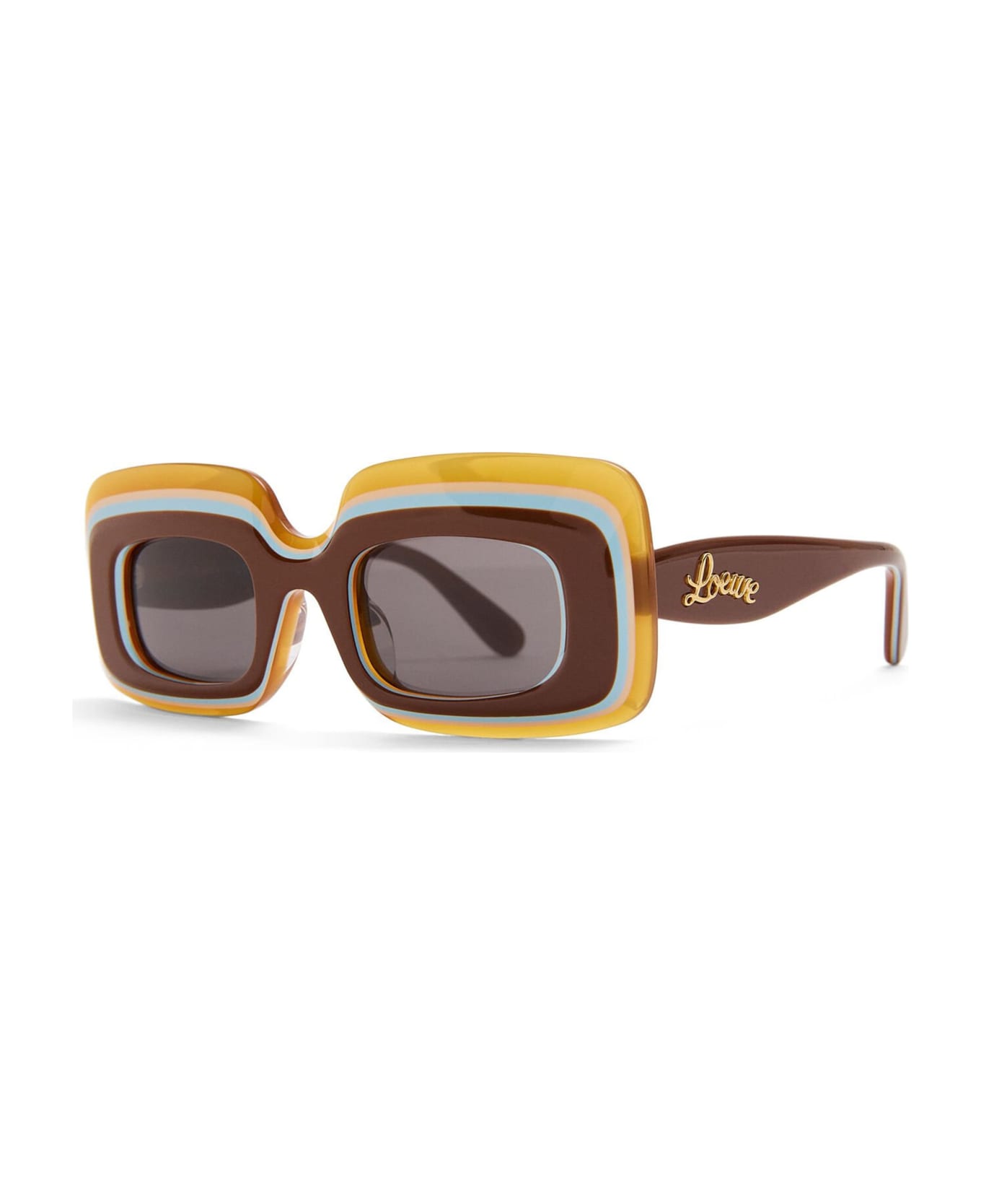 【送料&関税込】Loewe Lw40139u - Brown/multicolor Sunglasses Loewe Lw40139u - Brown/multicolor Sunglasses | italist