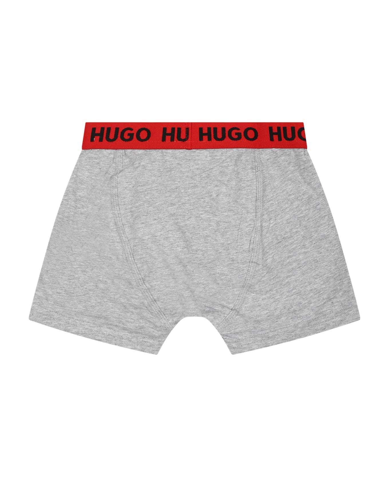Hugo Boss Multicolor Set For Boy With Logo - Multicolor アンダーウェア