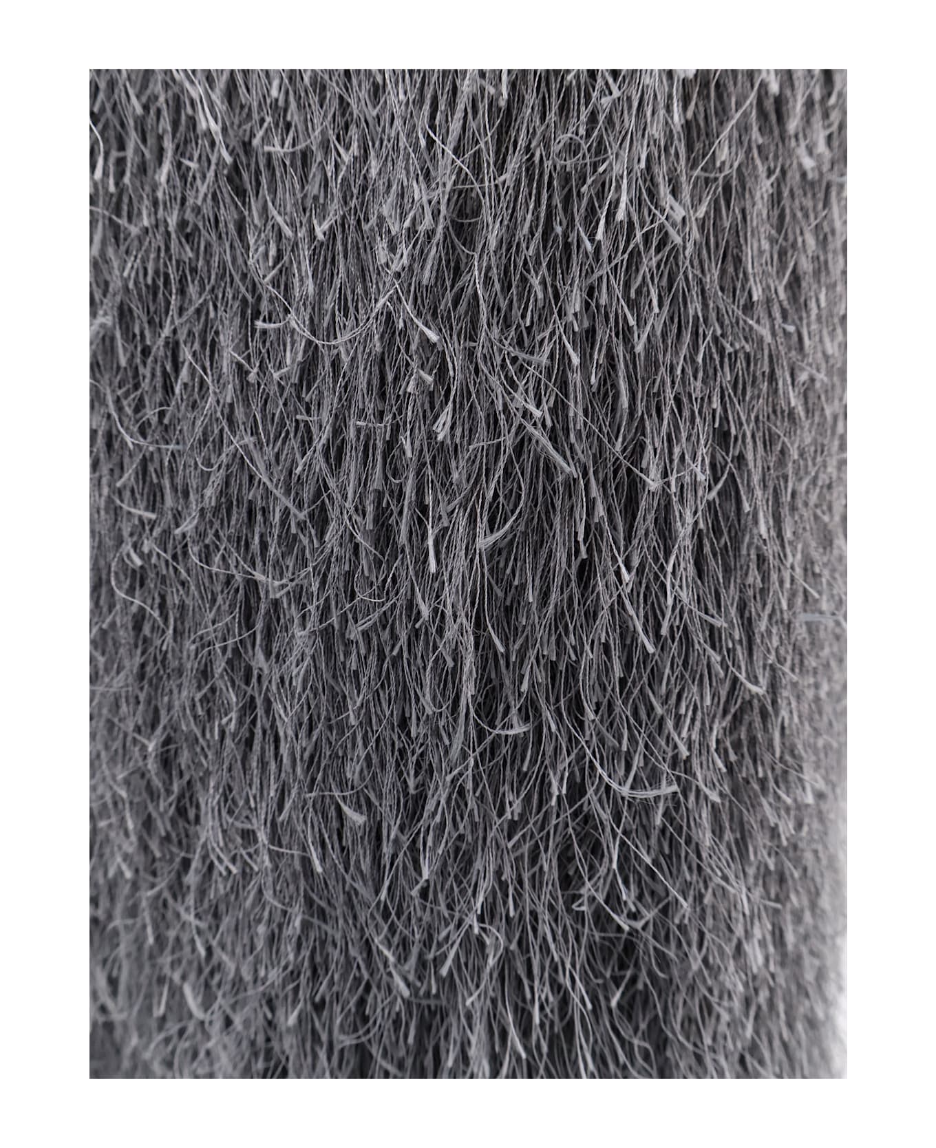 Dries Van Noten Sokna Skirt With Fringes - Grey