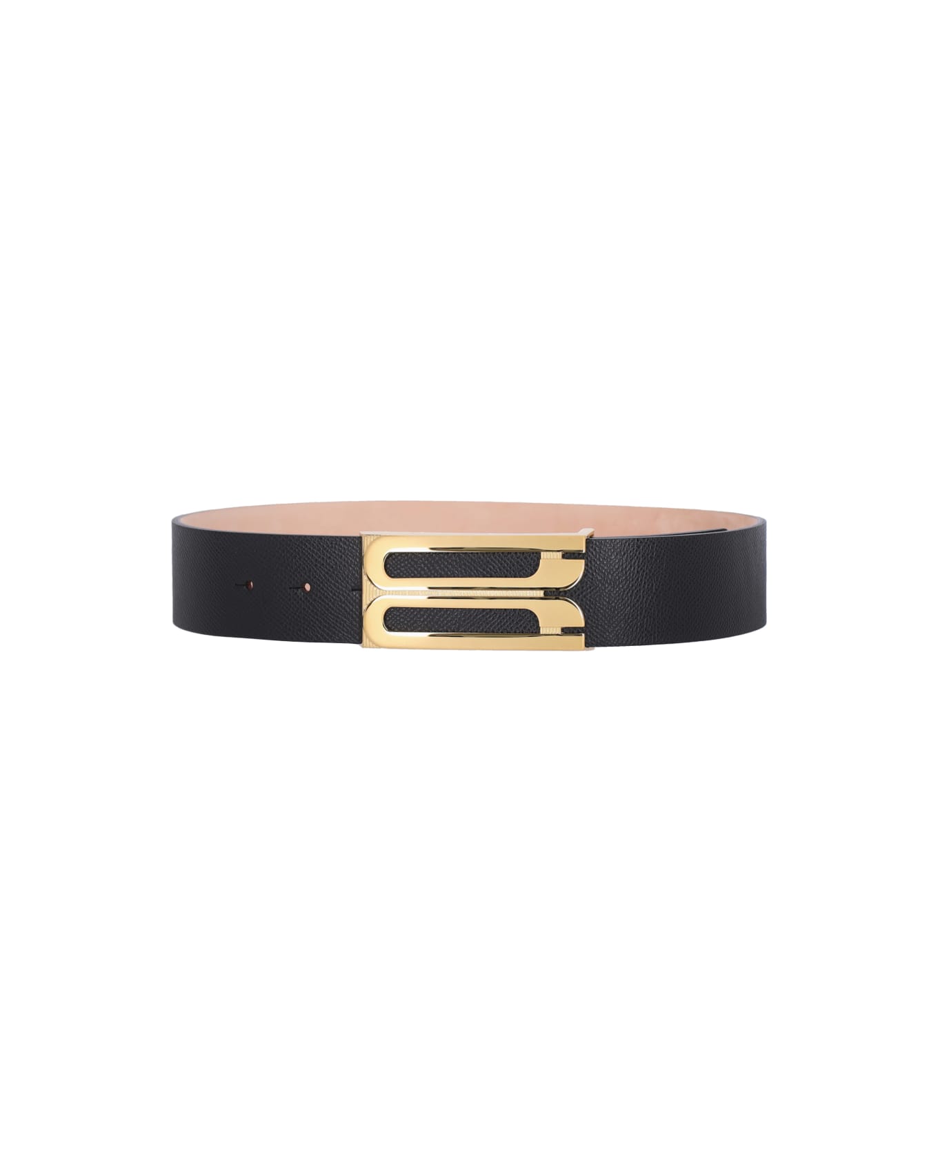 Victoria Beckham 'jumbo Frame' Belt - Black  