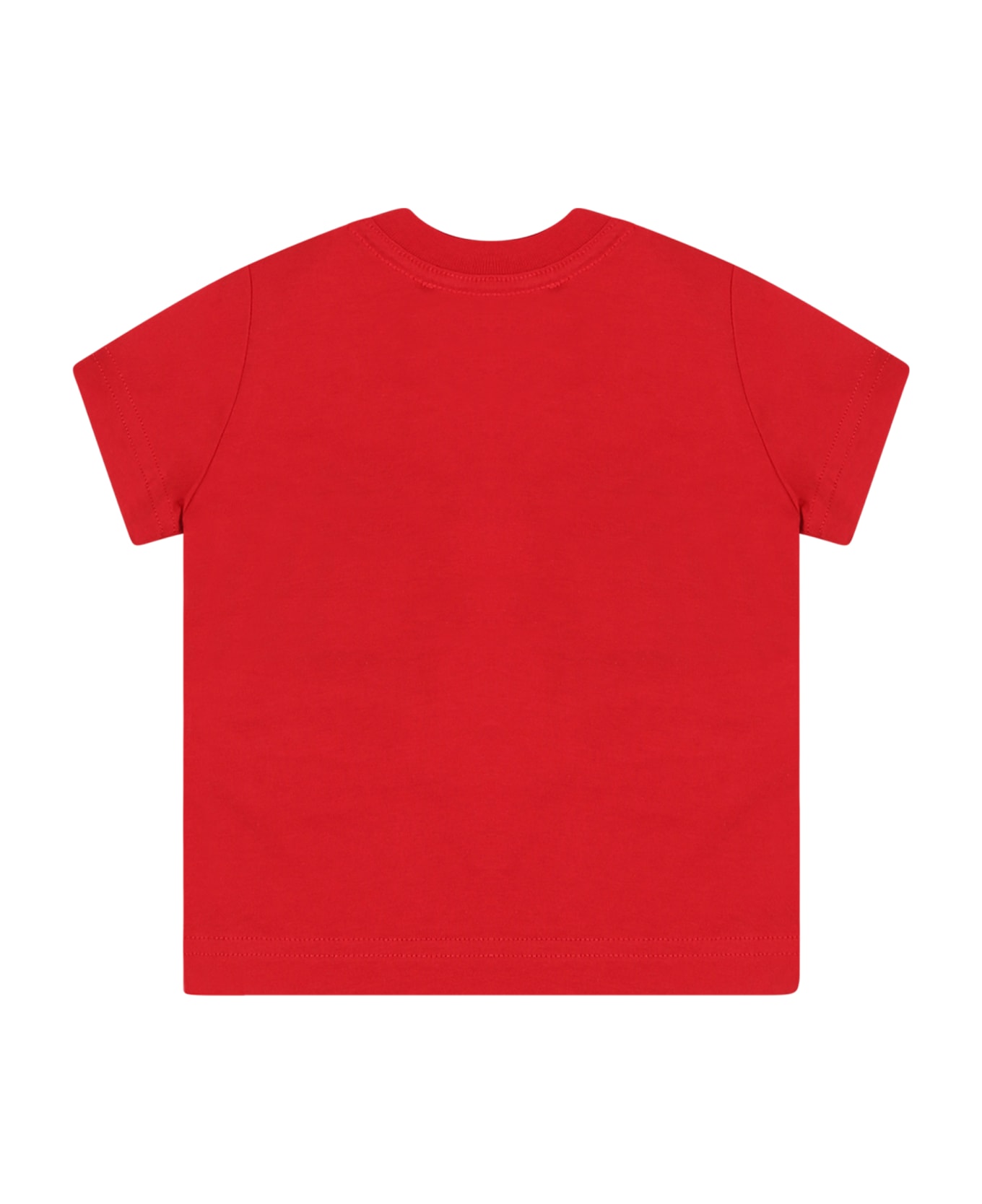 Dsquared2 Red T-shirt For Baby Kids With Logo - Red Tシャツ＆ポロシャツ