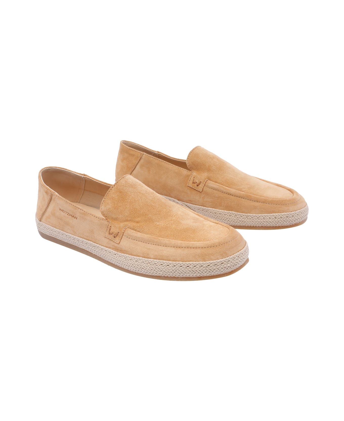 Stuart Weitzman Bala Loafers - Beige