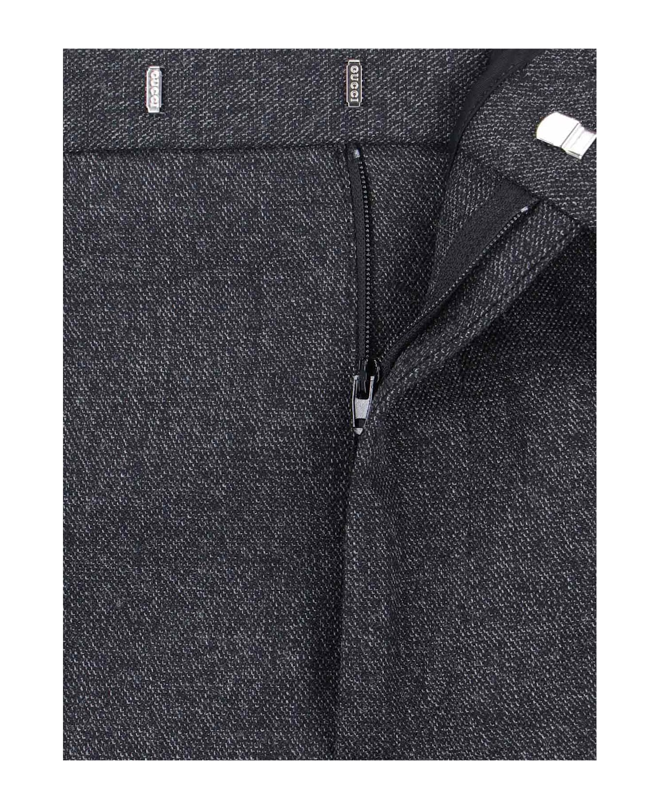 Gucci Wool Pants - Gray