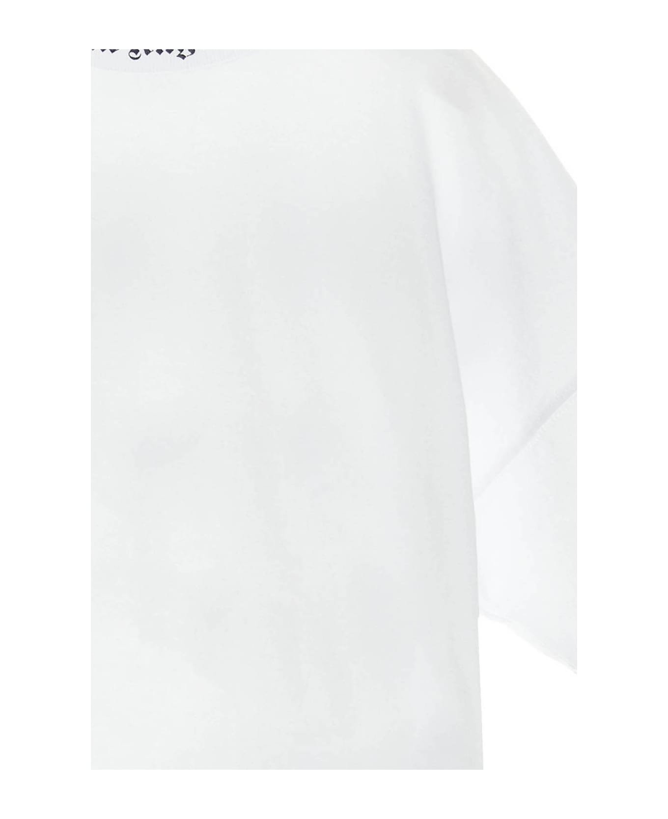 Palm Angels 'classic Logo' T-shirt - White
