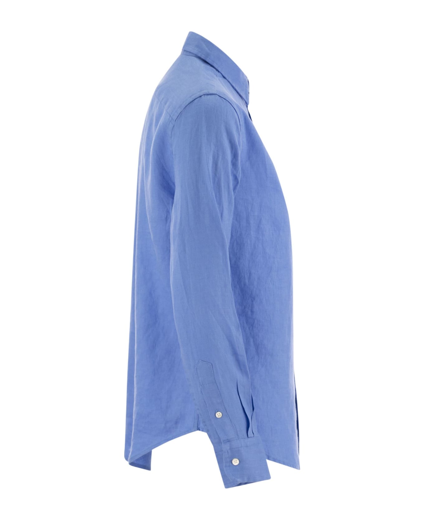 Polo Ralph Lauren Linen Shirt - Light Blue