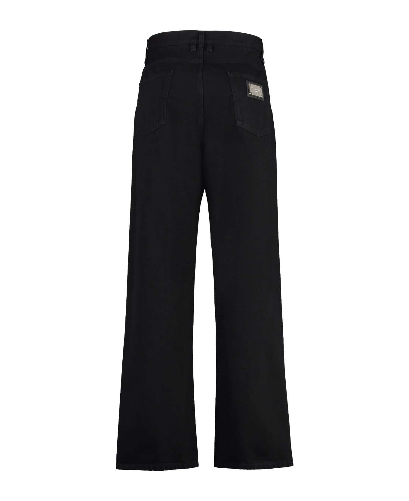 Dolce & Gabbana Regular Fit Jeans - black