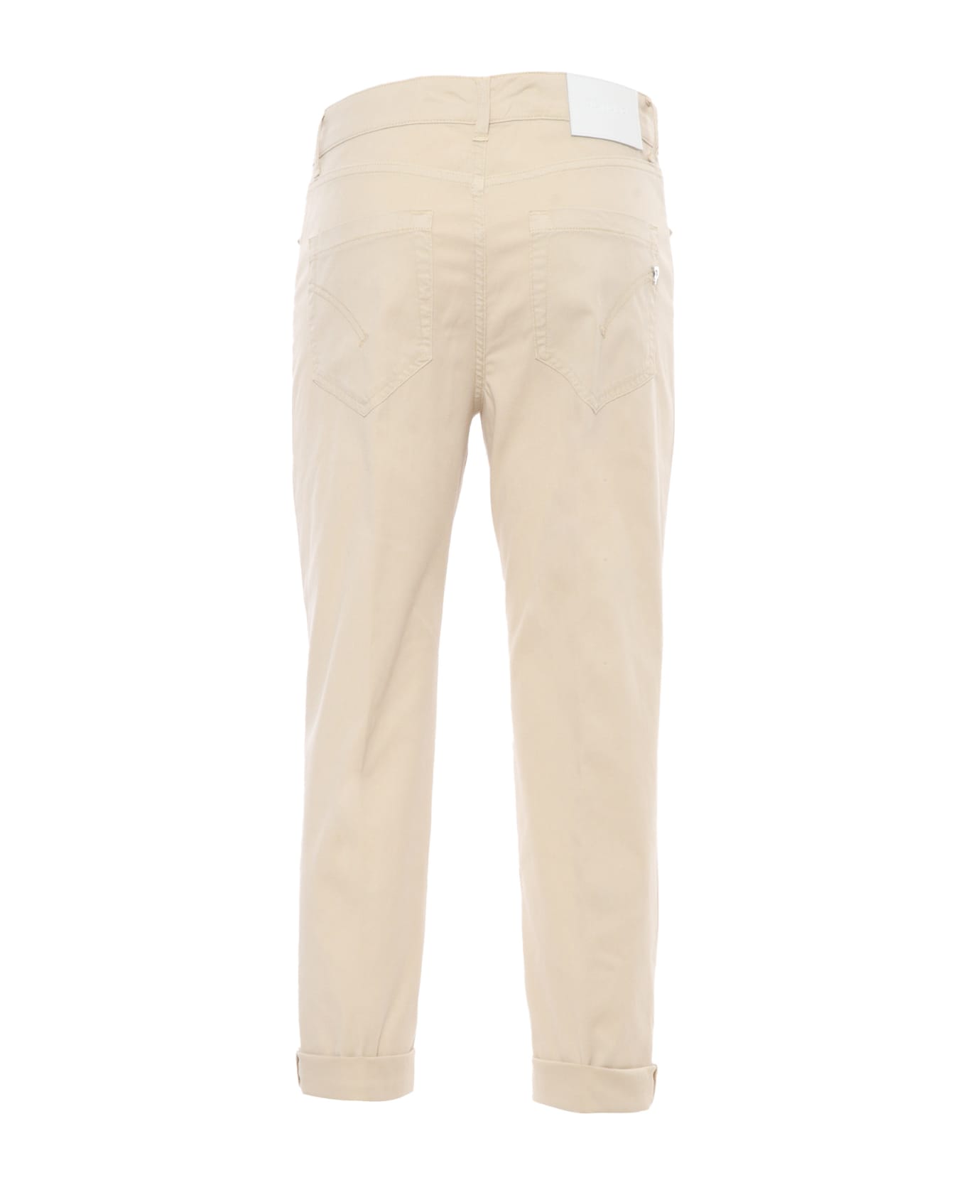 Dondup Beige High-waisted Jeans