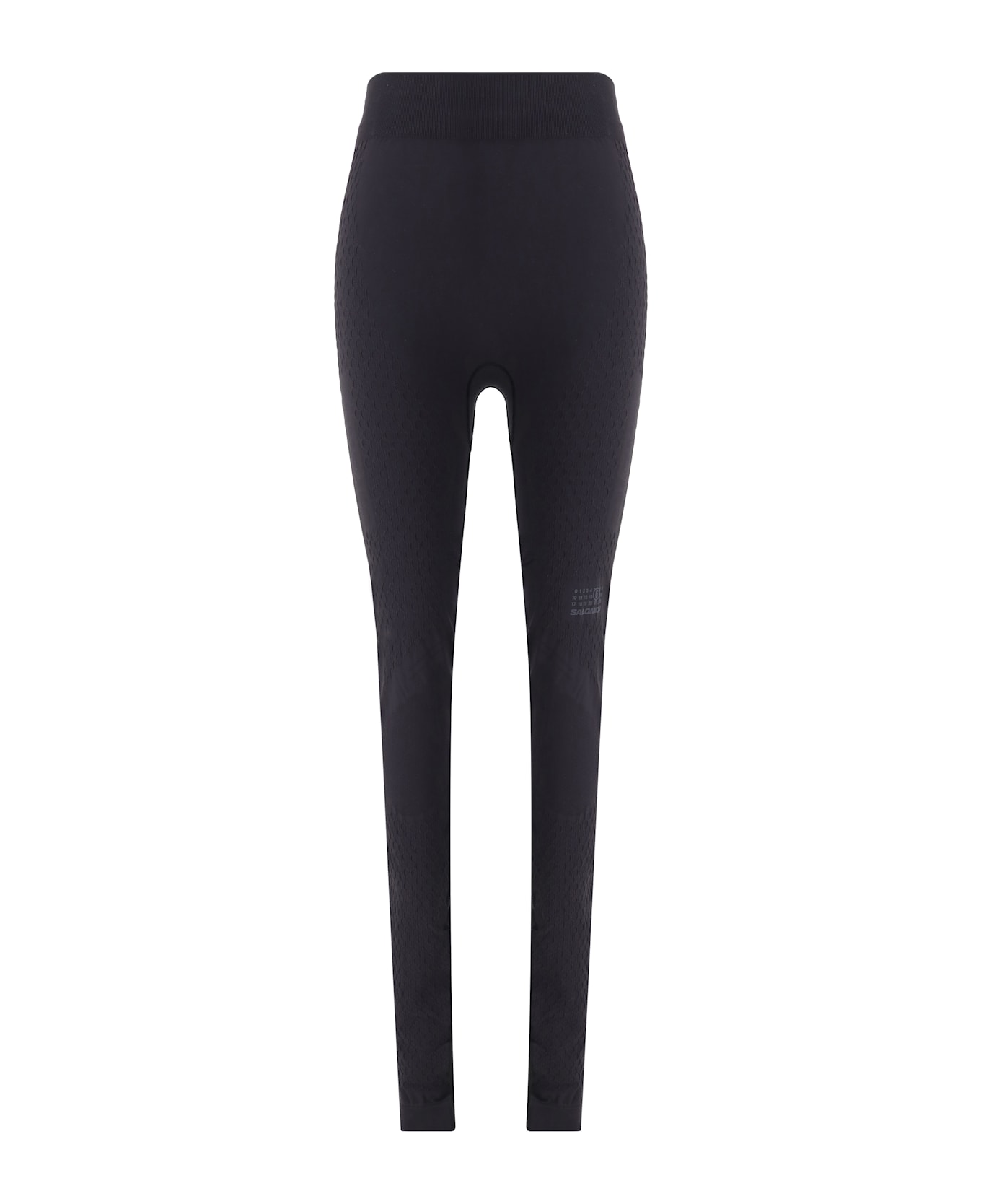 MM6 Maison Margiela Mm6 X Salomon Thermal Leggings - Deep Black