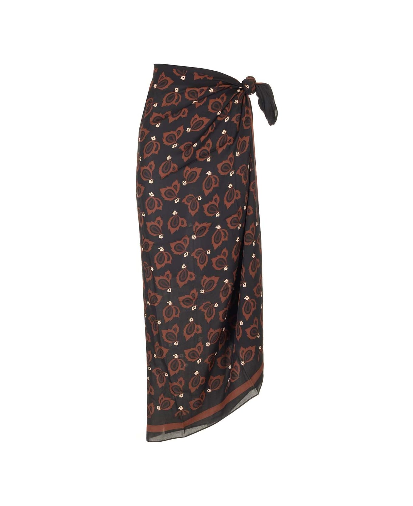 MATTEAU Silk Sarong - Black