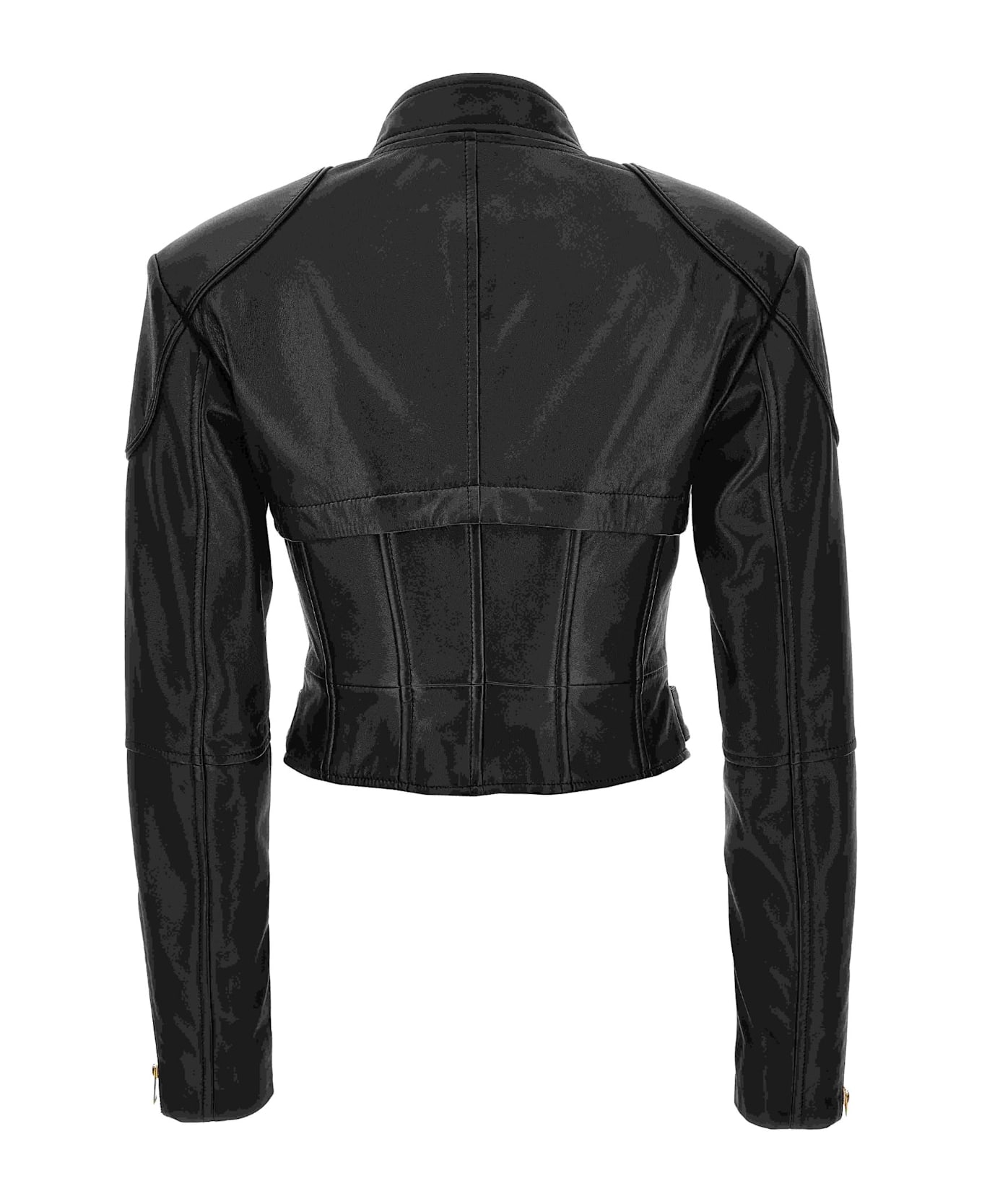 Versace Jeans Couture Leather Jacket - Black