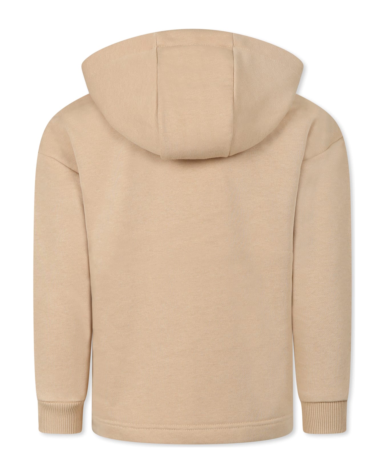 Little Marc Jacobs Beige Sweatshirt For Boy With Logo - Beige