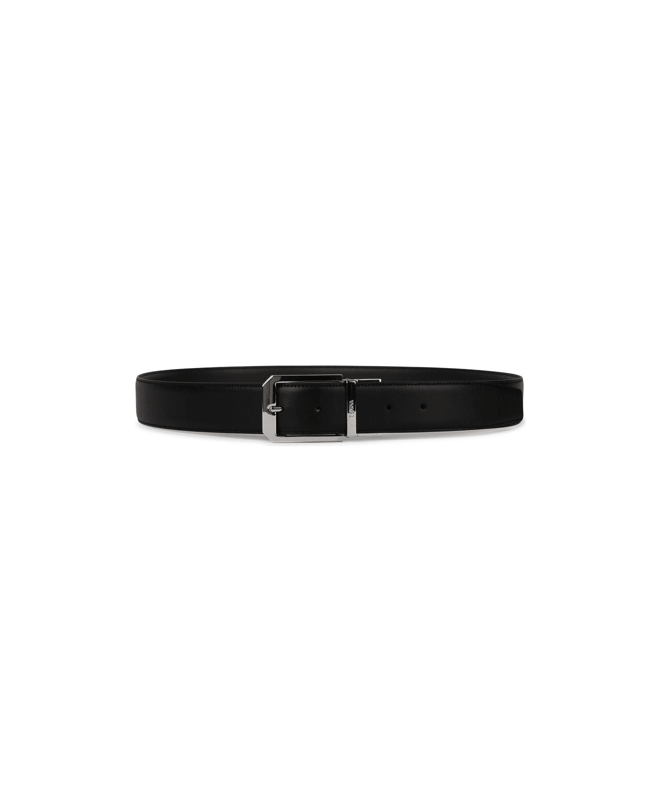 Zegna Black Leather Belt | italist