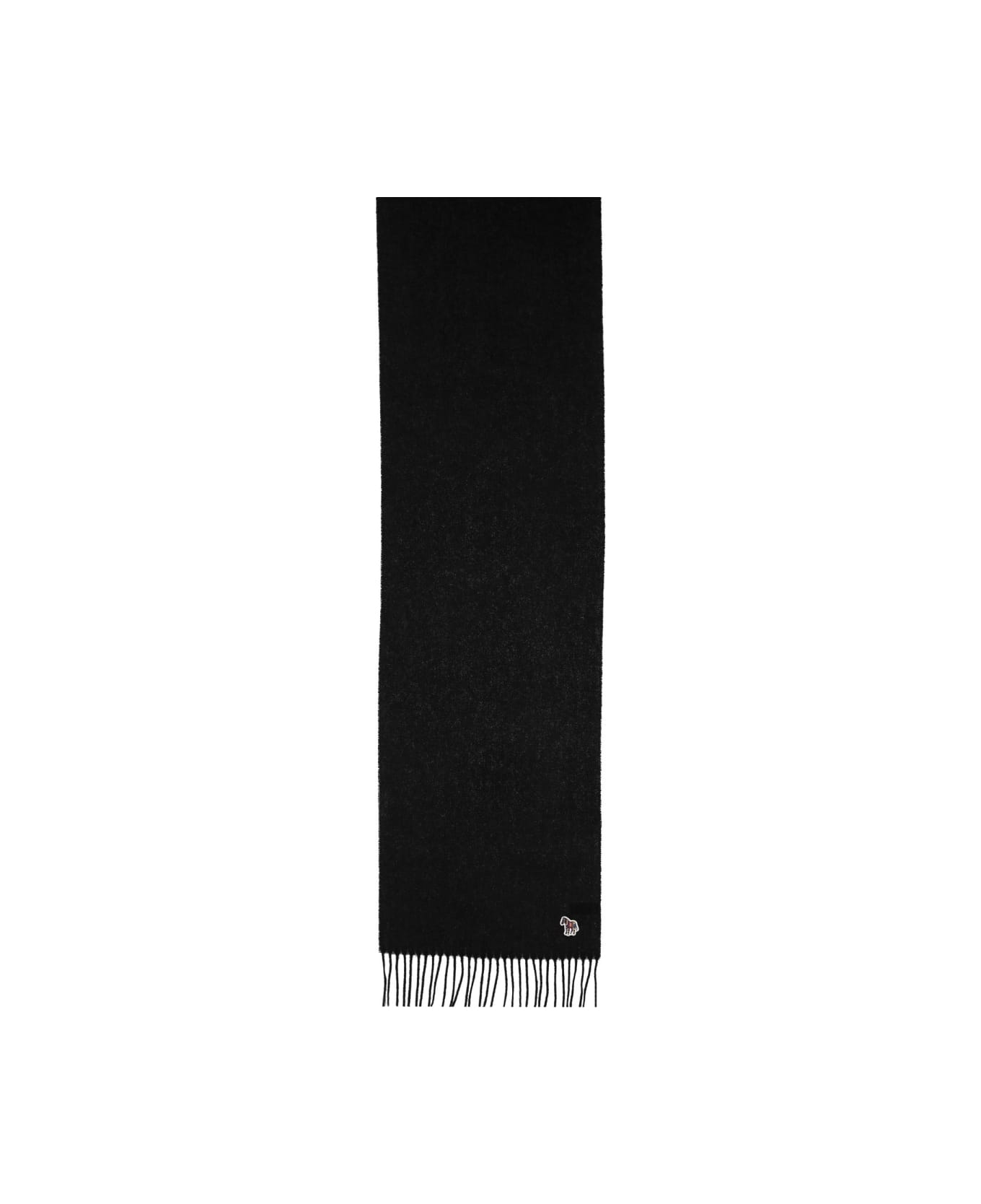 Paul Smith "damson" Scarf - BLACK