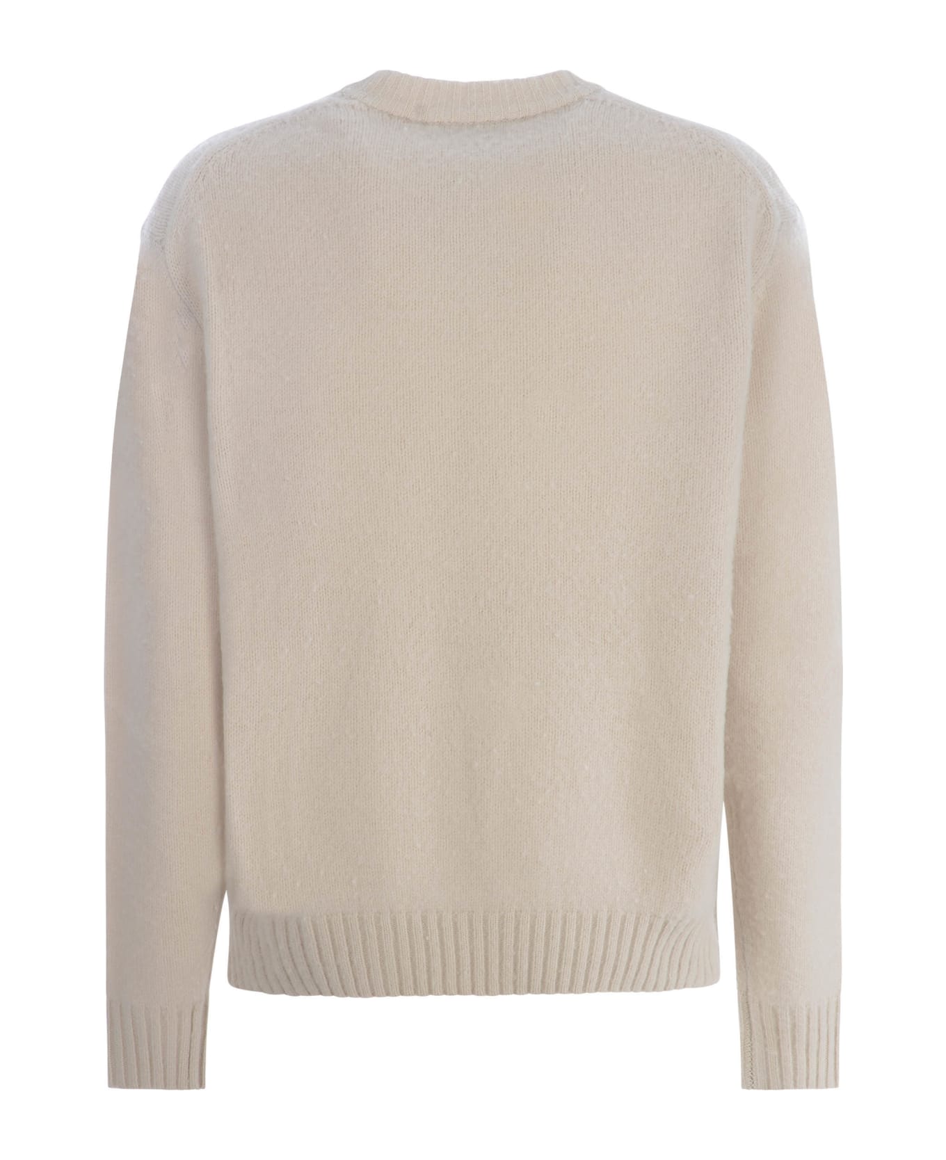Axel Arigato Sweater Axel Arigato "clay" In Wool And Cashmere Blend - Beige chiaro