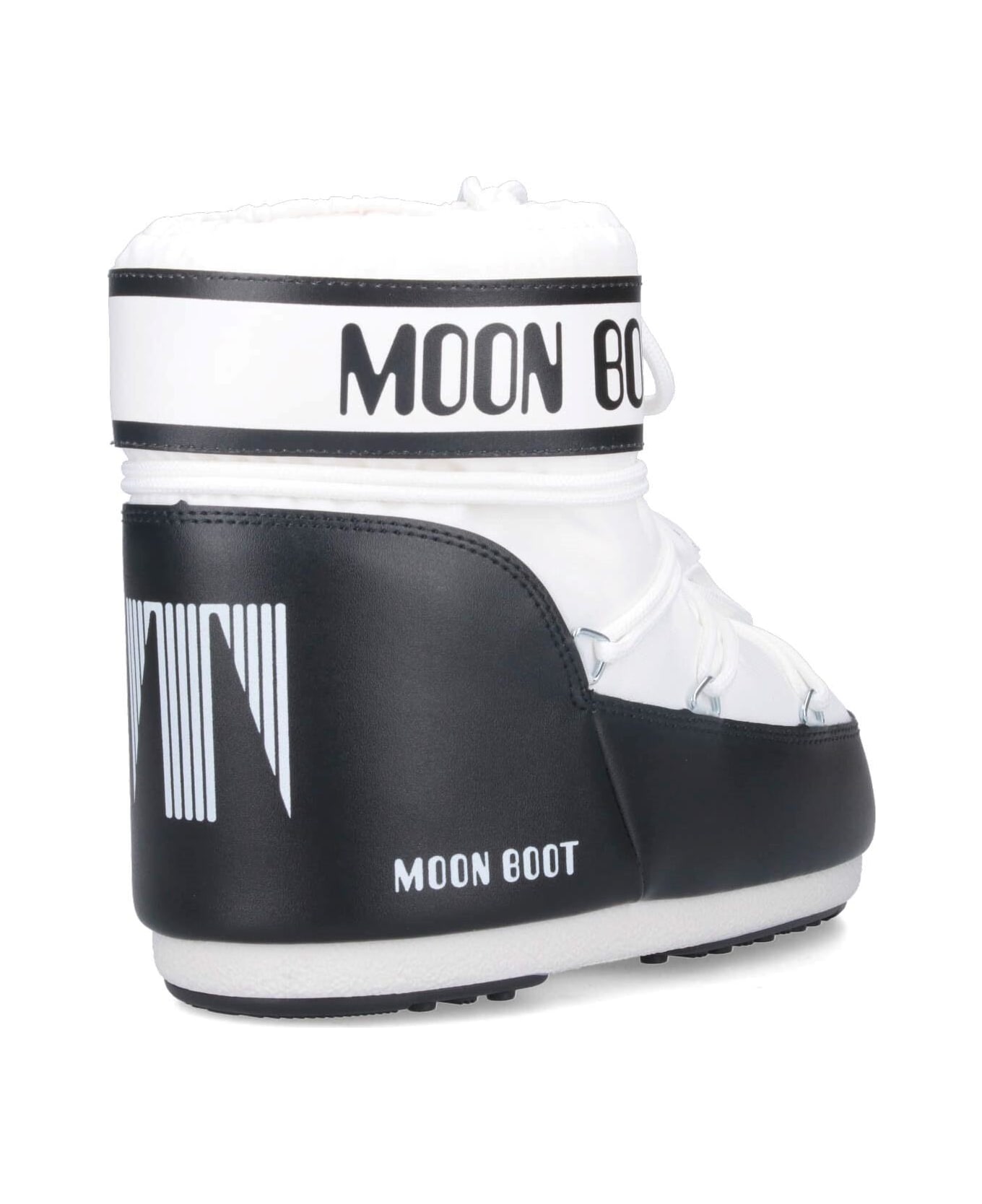 Moon Boot 
icon Low
 Padded Ankle Boots - Bianco