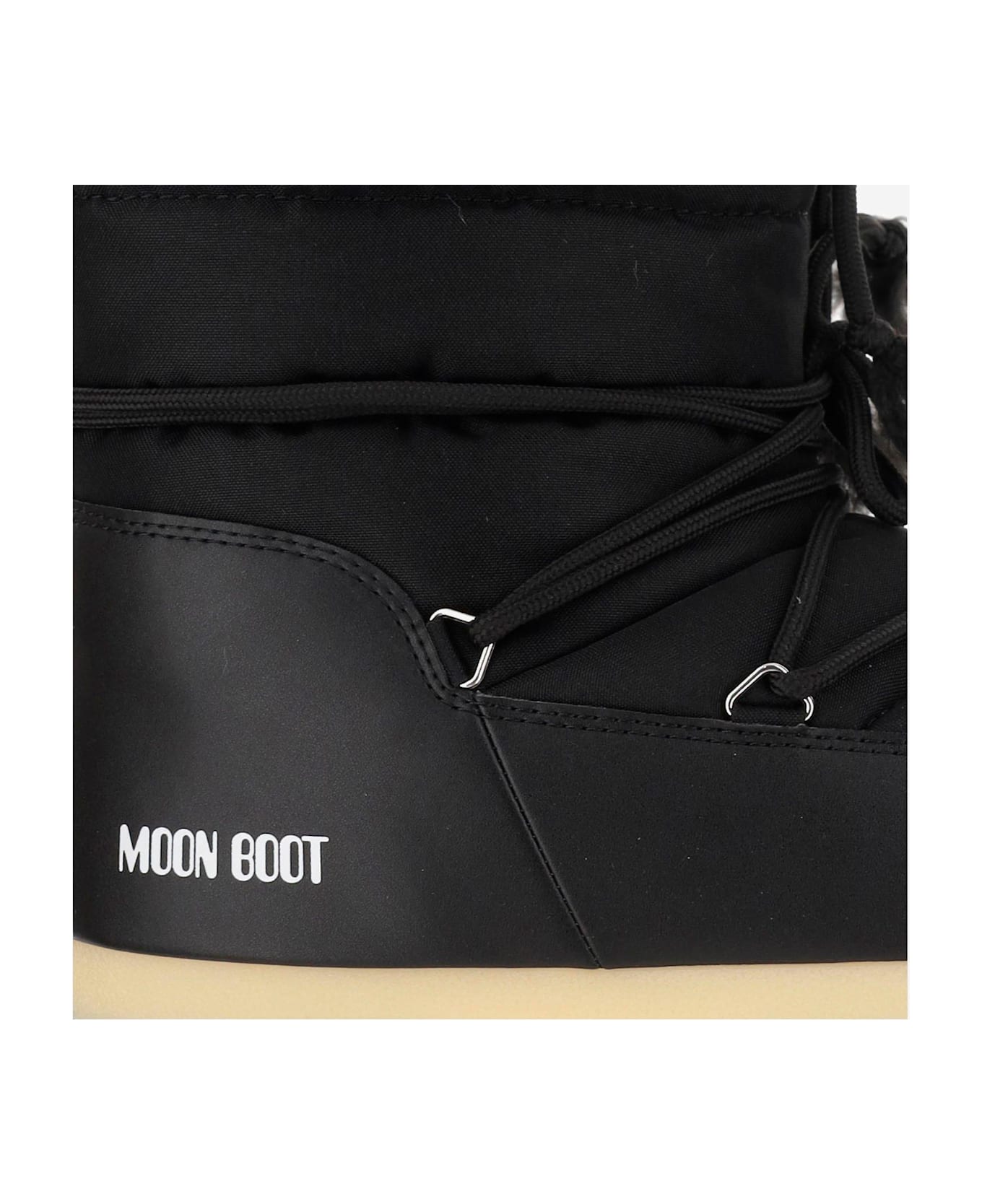 Moon Boot Icon Logo Printed Snow Boots - Nero