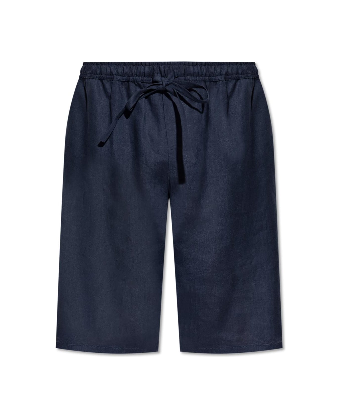 Dolce & Gabbana Linen Shorts - Blue