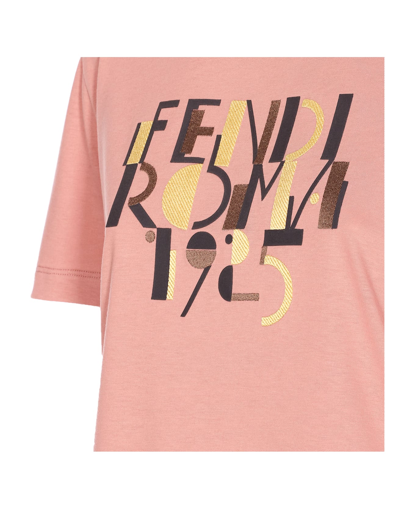 Fendi Logo T-shirt - N Blush