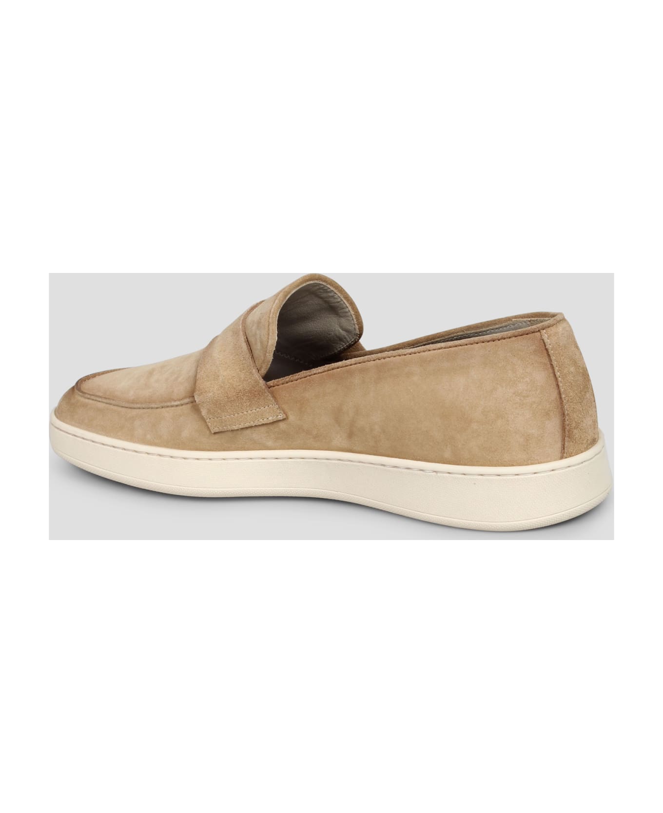 Corvari Boat Penny Loafers - Nude & Neutrals