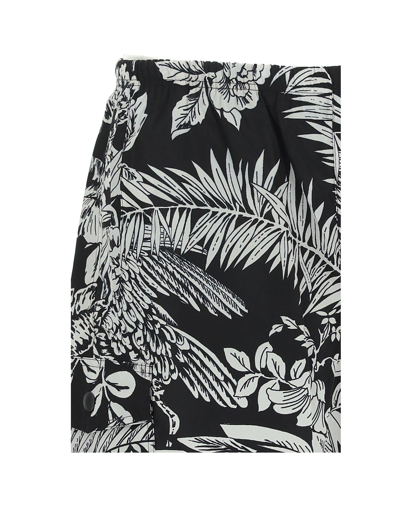 Palm Angels Jungle-print Knee-length Swim Shorts ショートパンツ