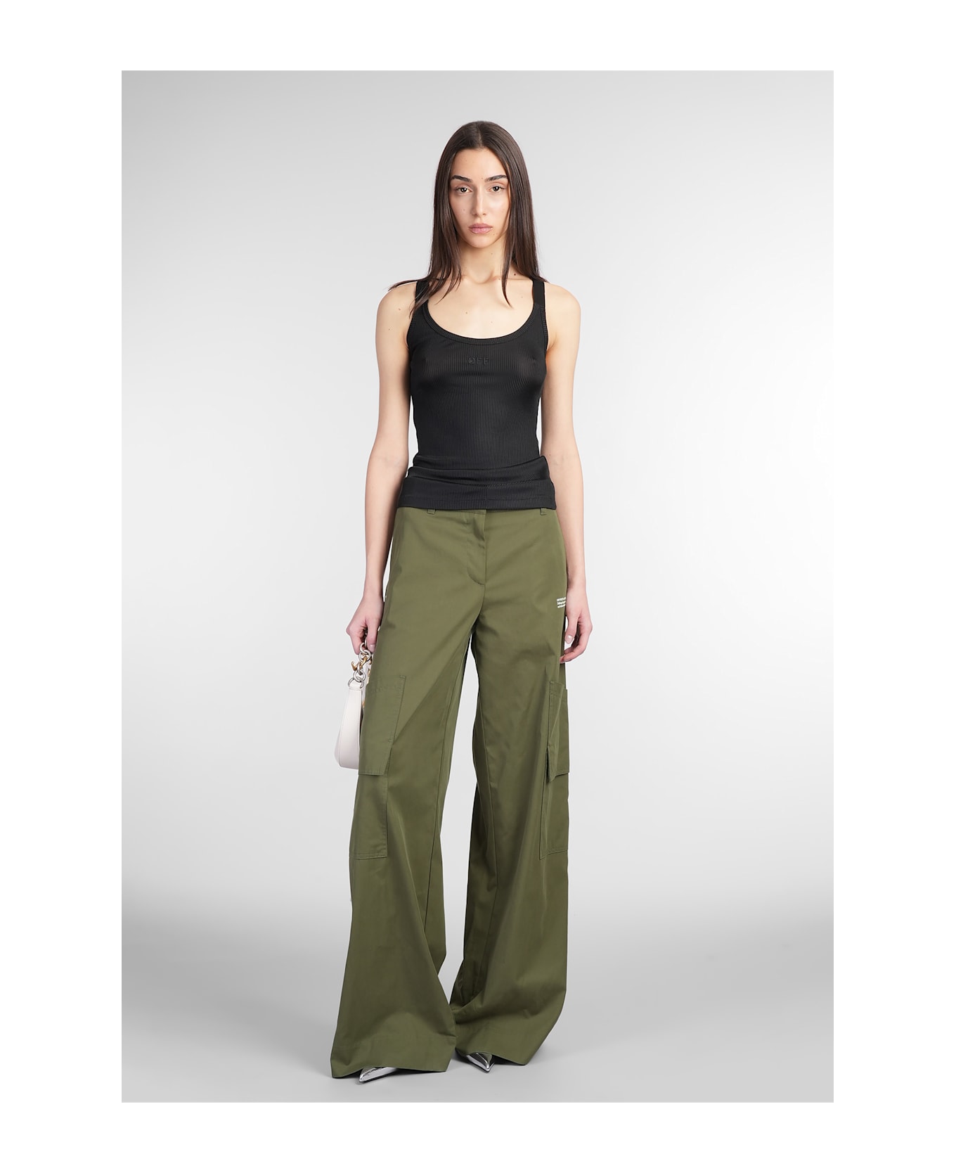 Off-White Topwear In Black Viscose - black