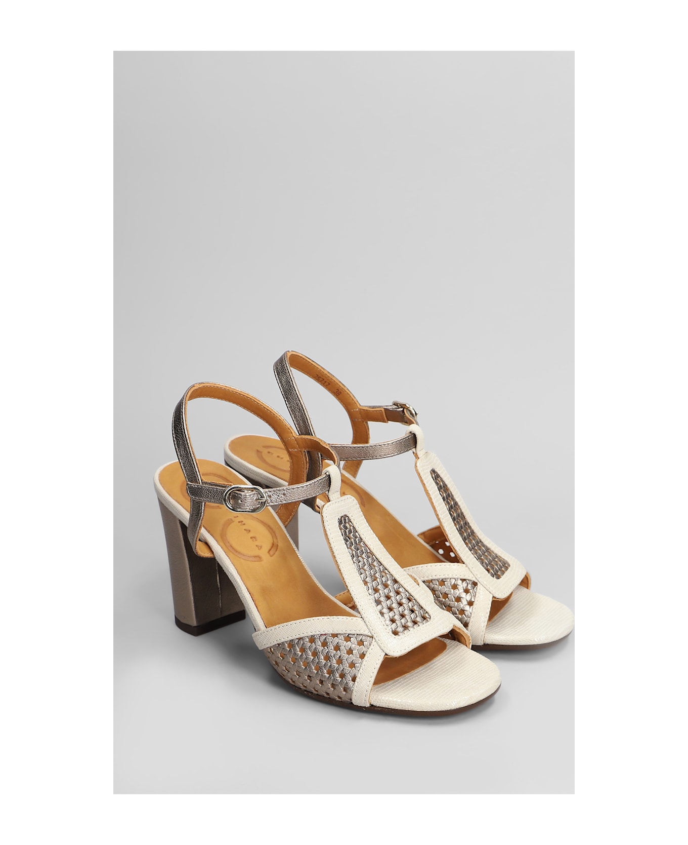 Chie Mihara Bechill Sandals In Beige Leather - beige
