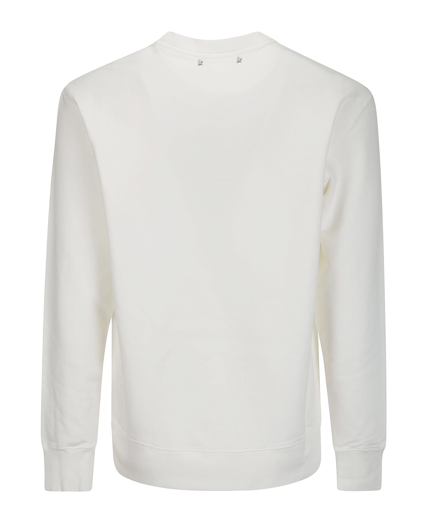 Golden Goose Cotton Sweatshirt - VINTAGE WHITE
