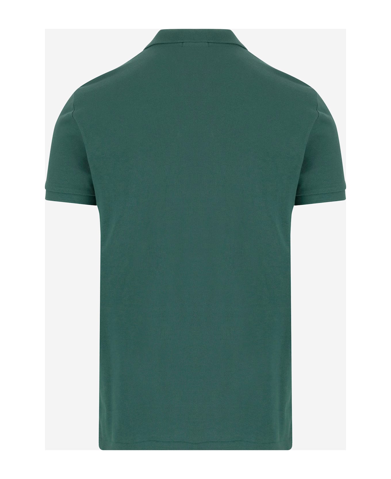 Polo Ralph Lauren Cotton Polo Shirt With Logo - Green
