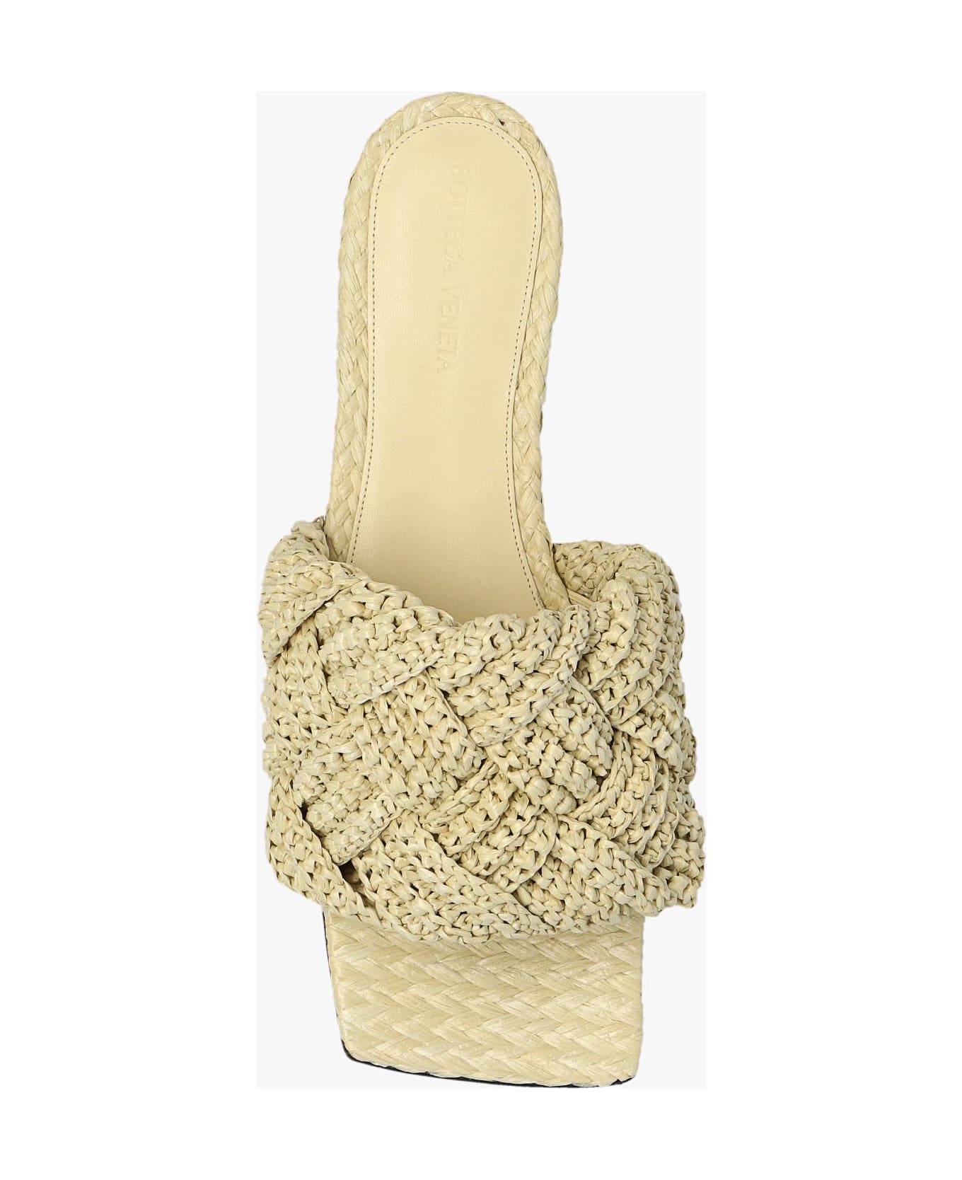 Bottega Veneta 'lido' Slides - White