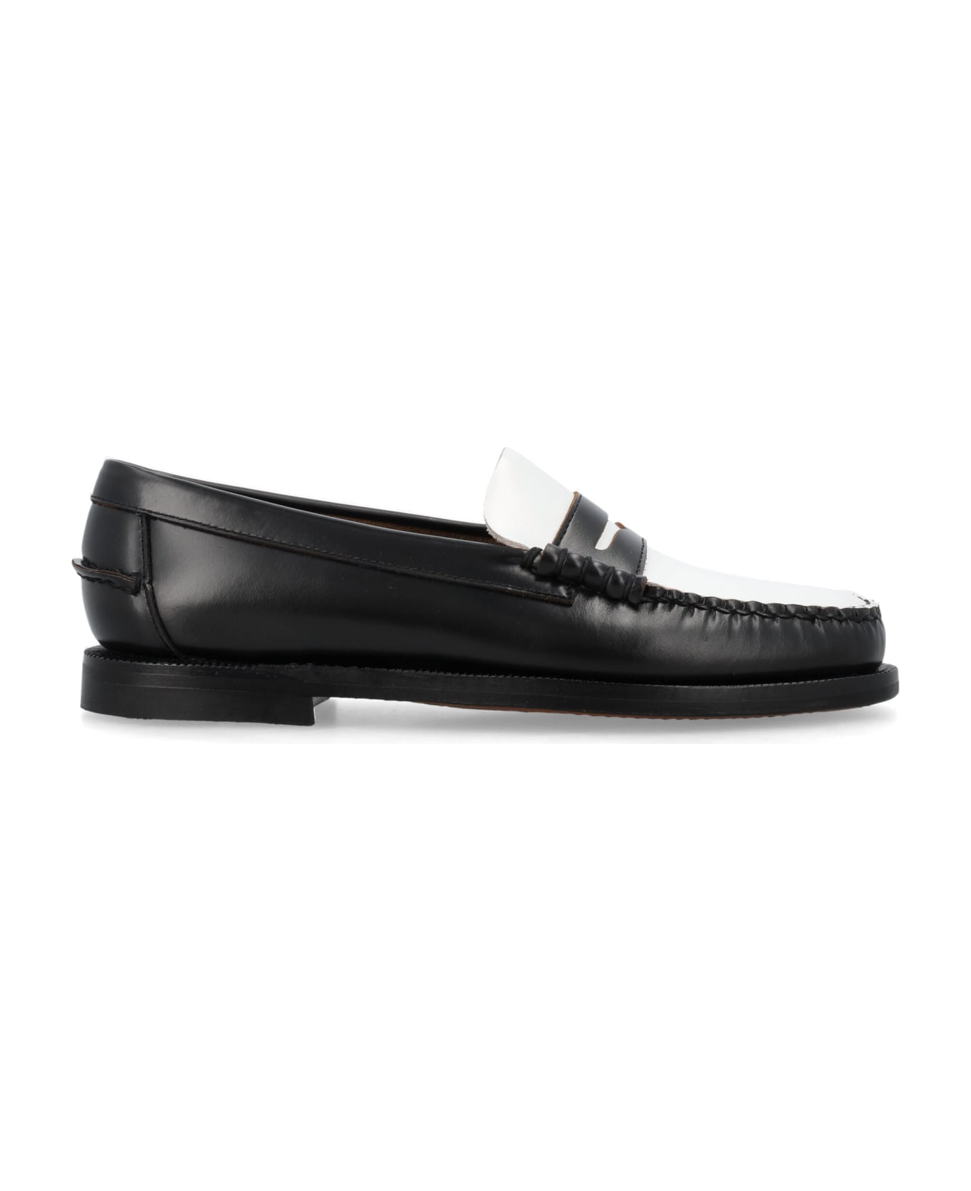 Sebago Classic Dan Loafers - BLACK WHITE