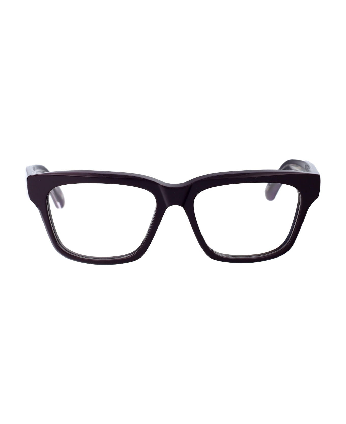 Balenciaga Eyewear Bb0343o Glasses - 004 VIOLET VIOLET TRANSPARENT アイウェア