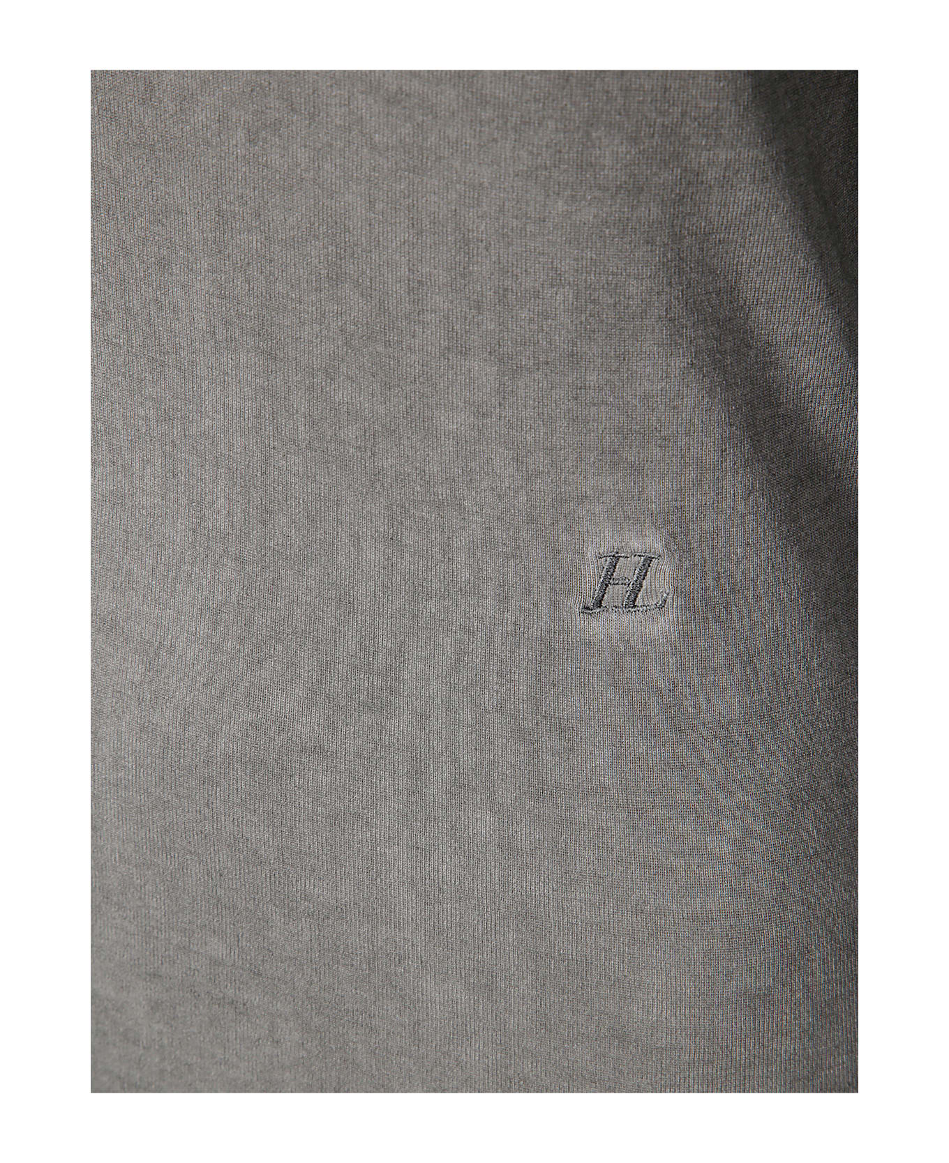 Helmut Lang Gd Racer Tank.gd Rib - GUNMETAL