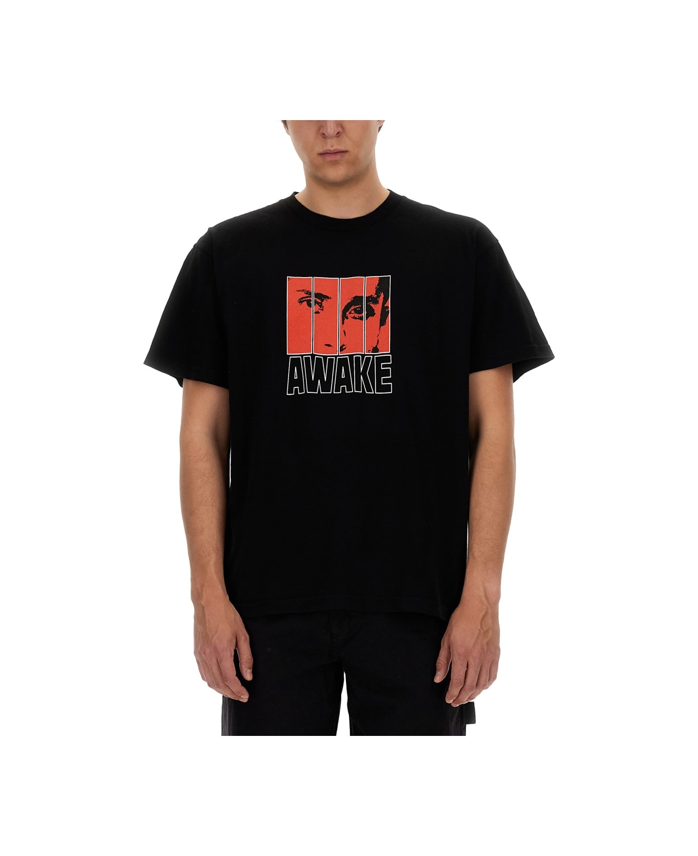 Awake NY T-shirt "vegas" - BLACK