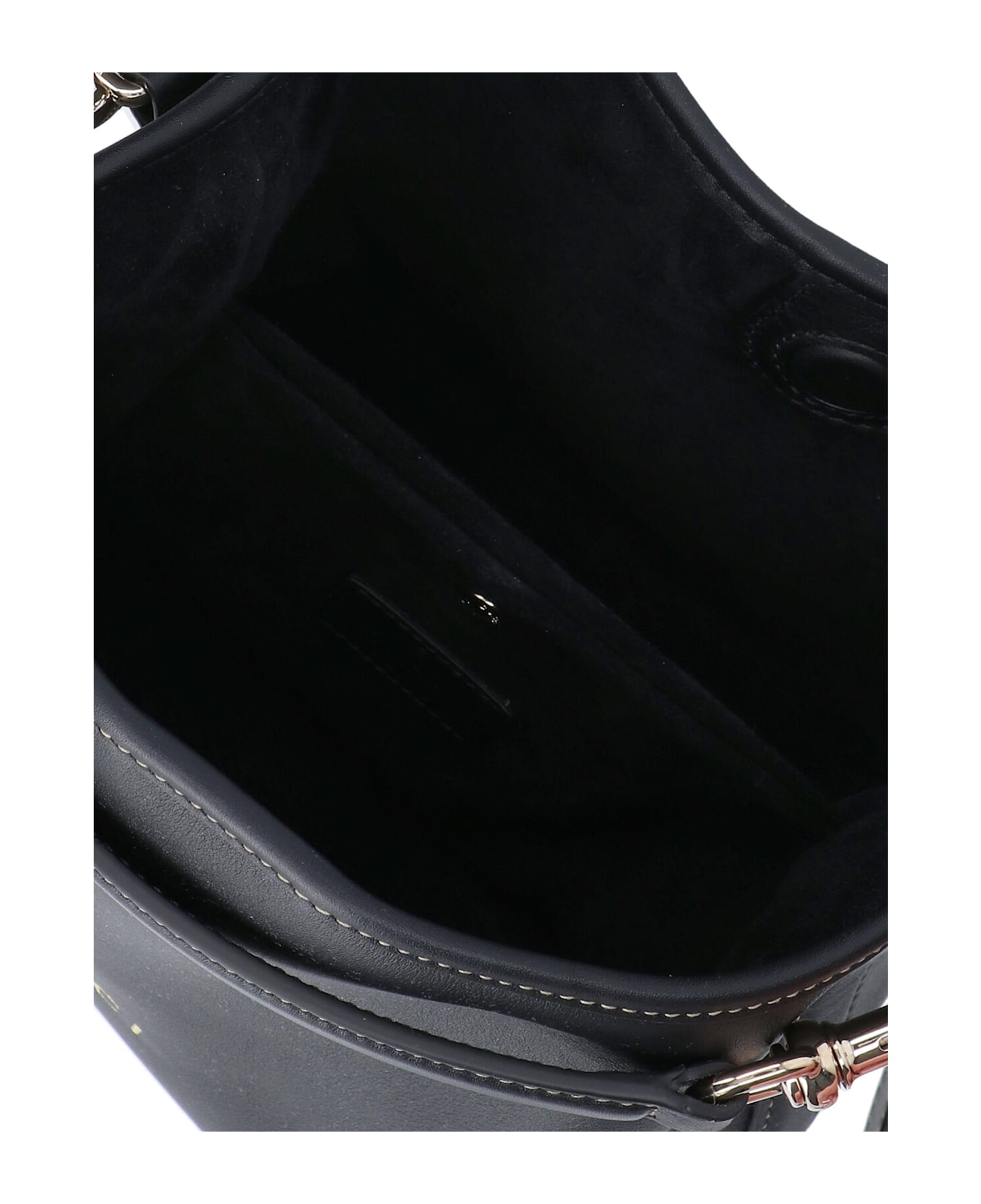 Gucci 
emblem
 Bucket Bag - Black