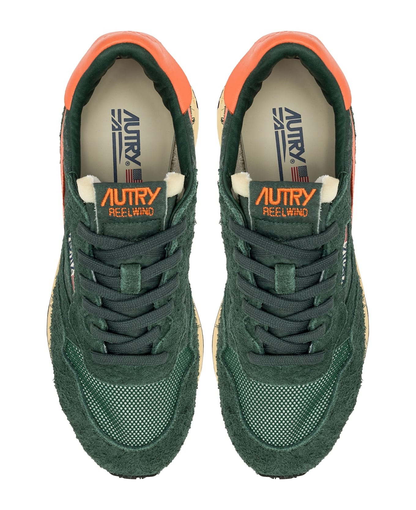 Autry Reelwind Low Suede - Net Bottle Orng