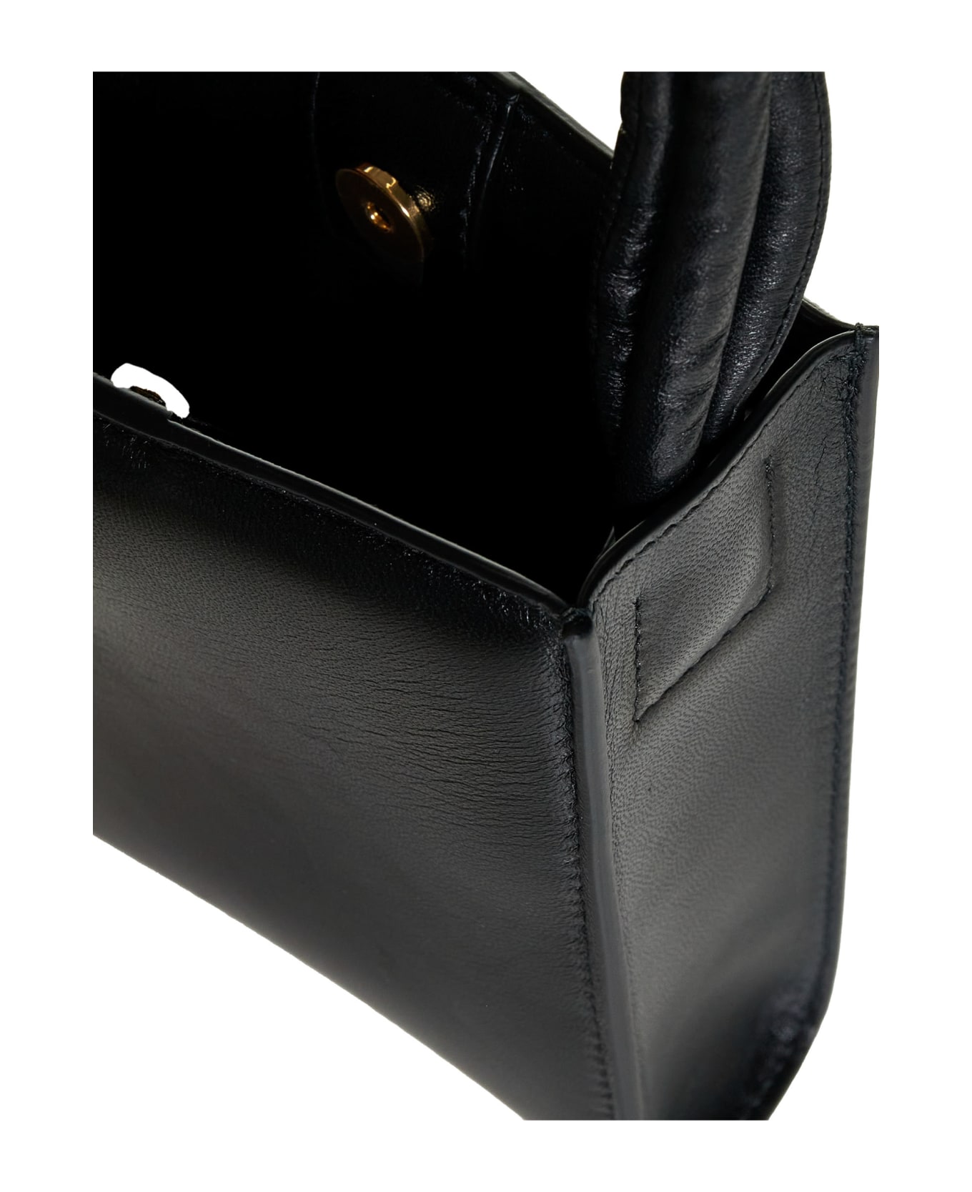 Jil Sander Black Leather Tangle Crossbody Bag - Black ショルダーバッグ