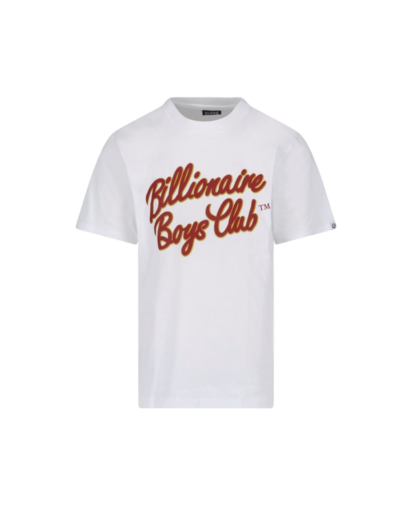 Billionaire Logo T-shirt - White シャツ
