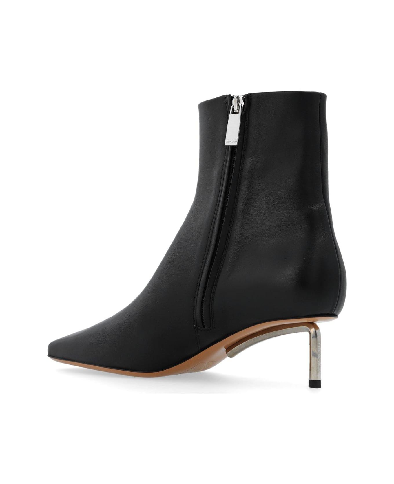 Off-White Allen Square Toe Ankle Boots