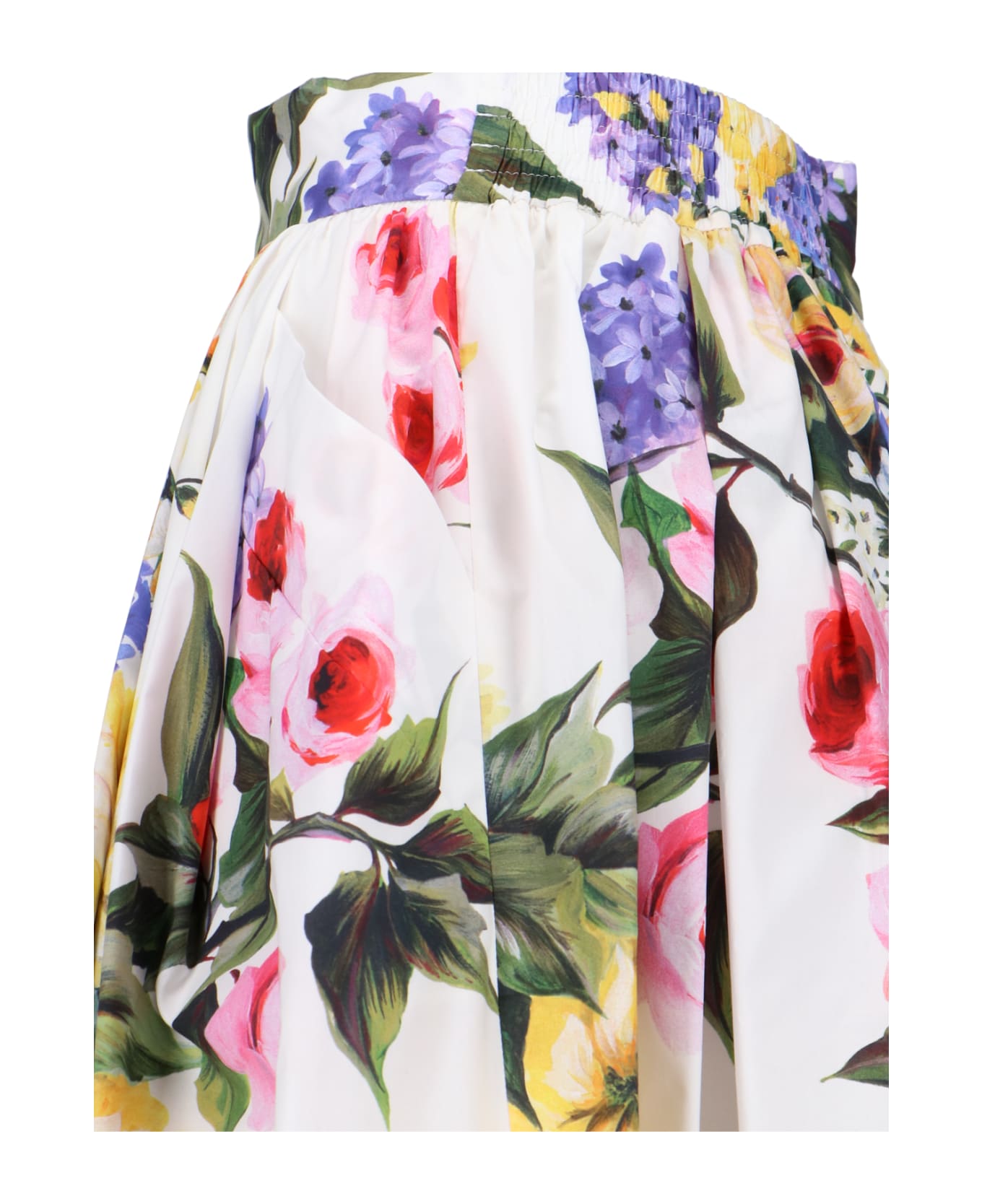 Dolce & Gabbana 'giardino' Print Skirt - Multicolor スカート