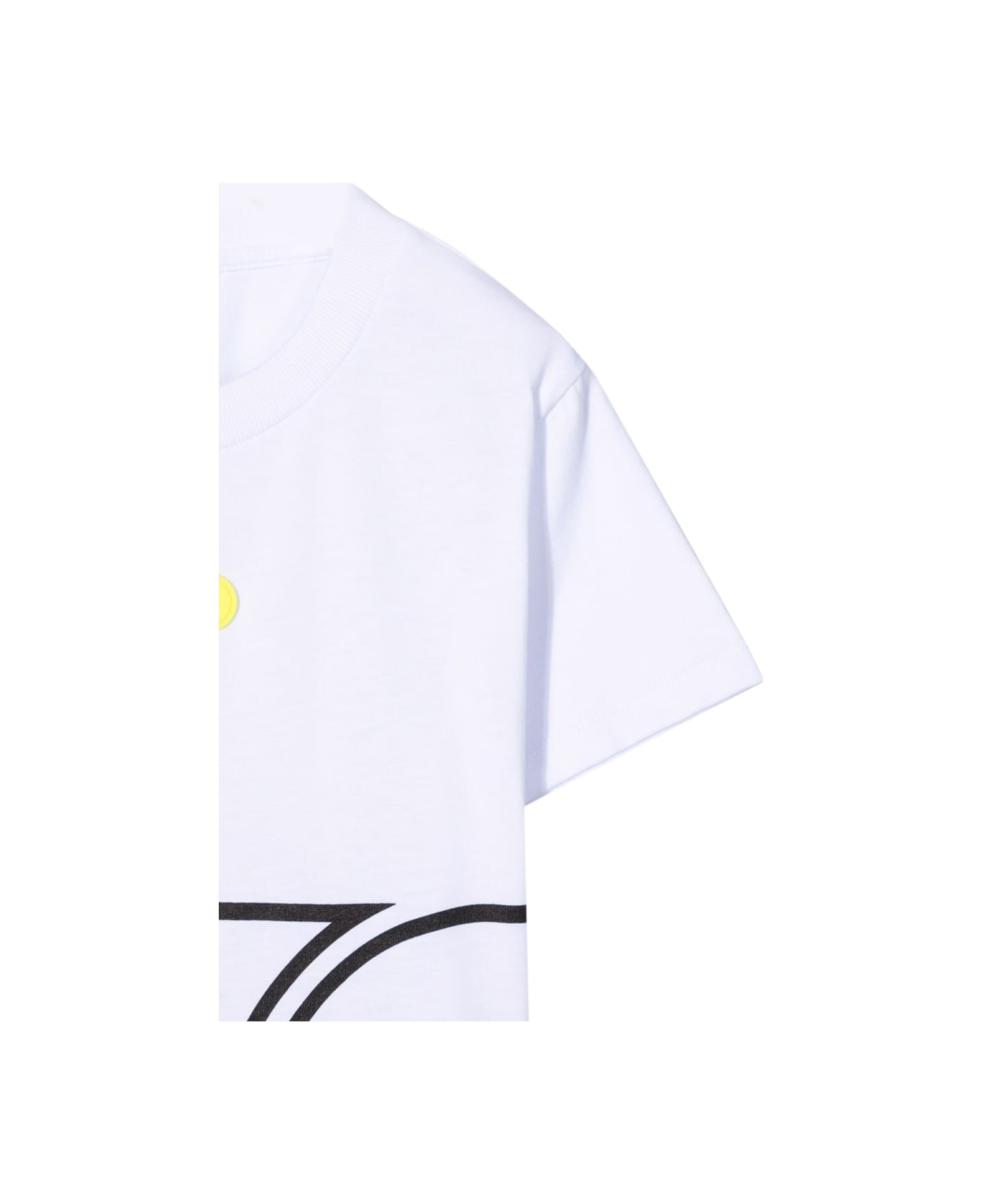 GCDS Jersey T-shirt Boy - WHITE