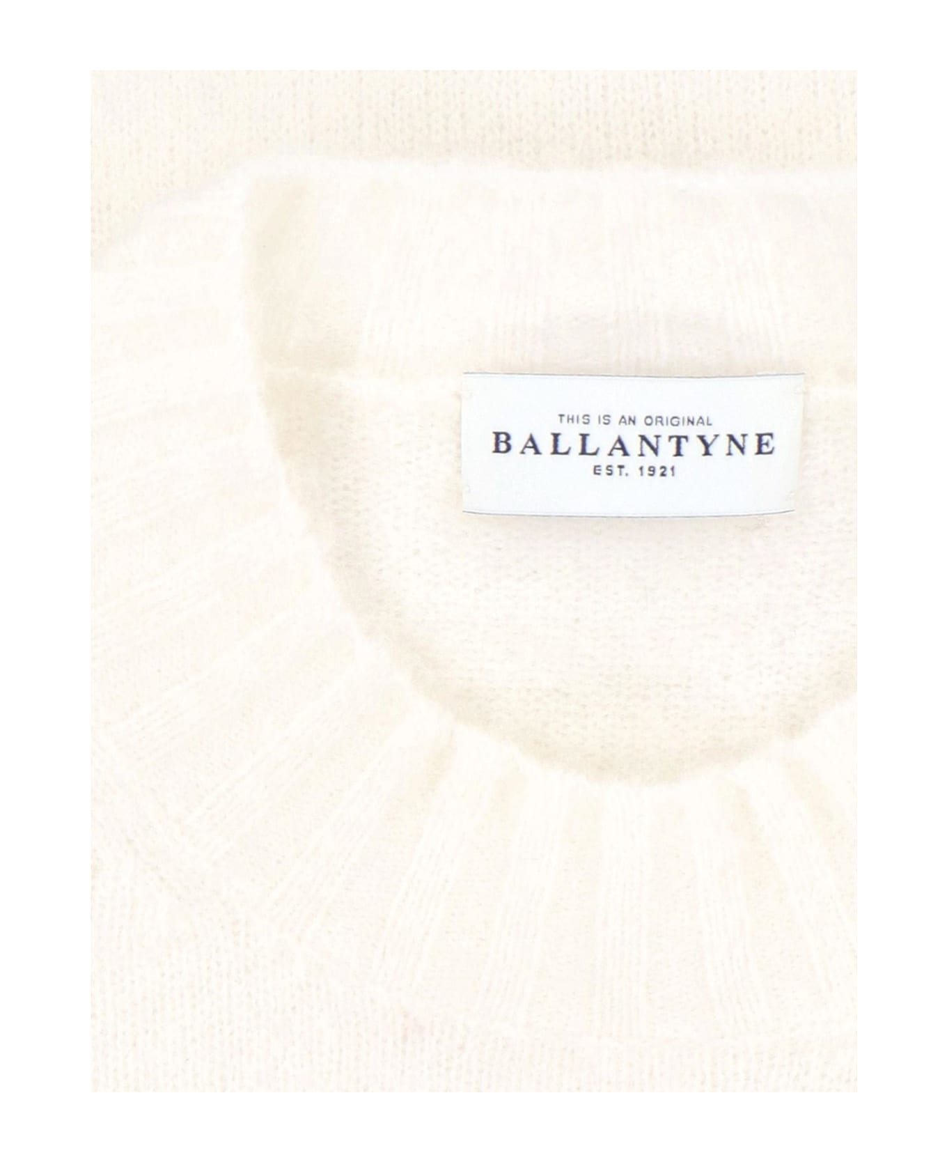 Ballantyne Basic Sweater - White Butter