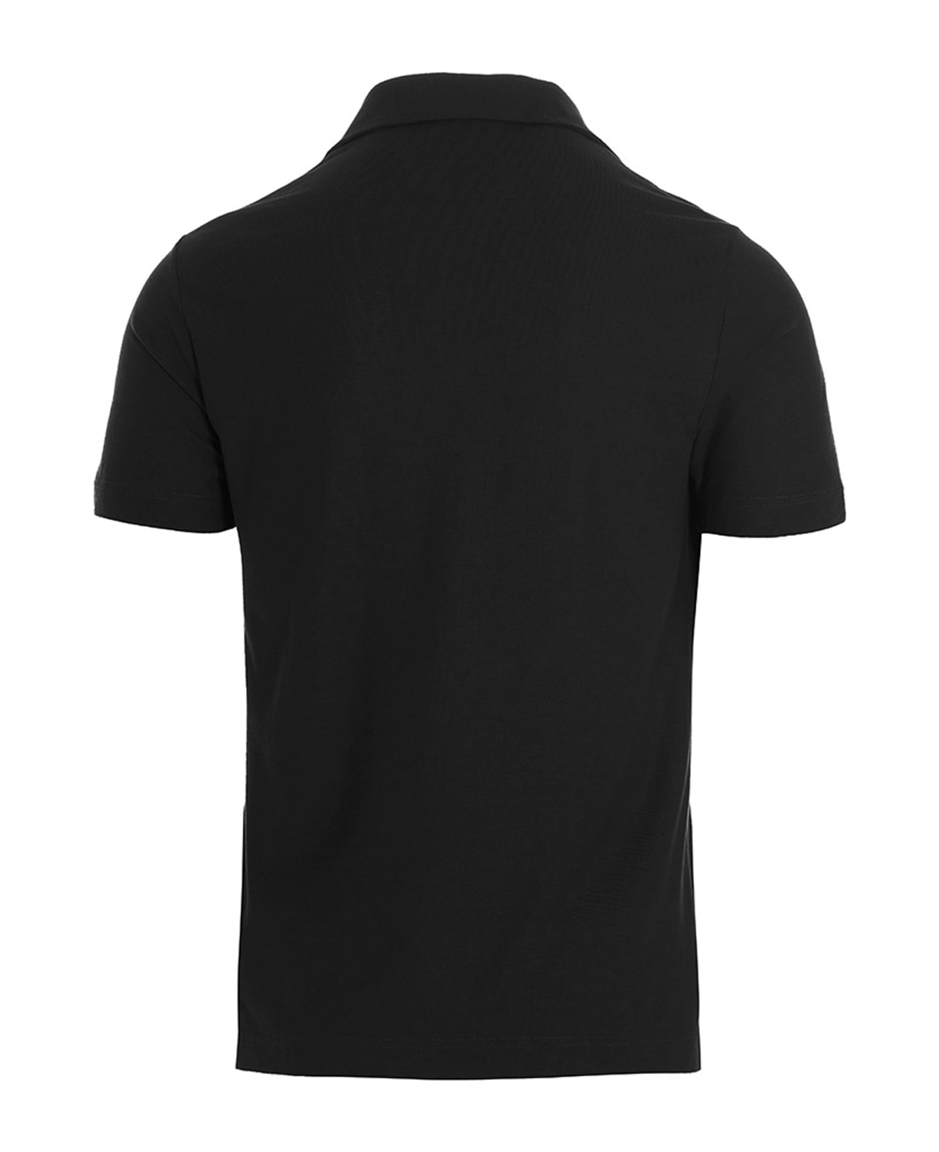 Zanone Ice Cotton Polo Shirt - Black  