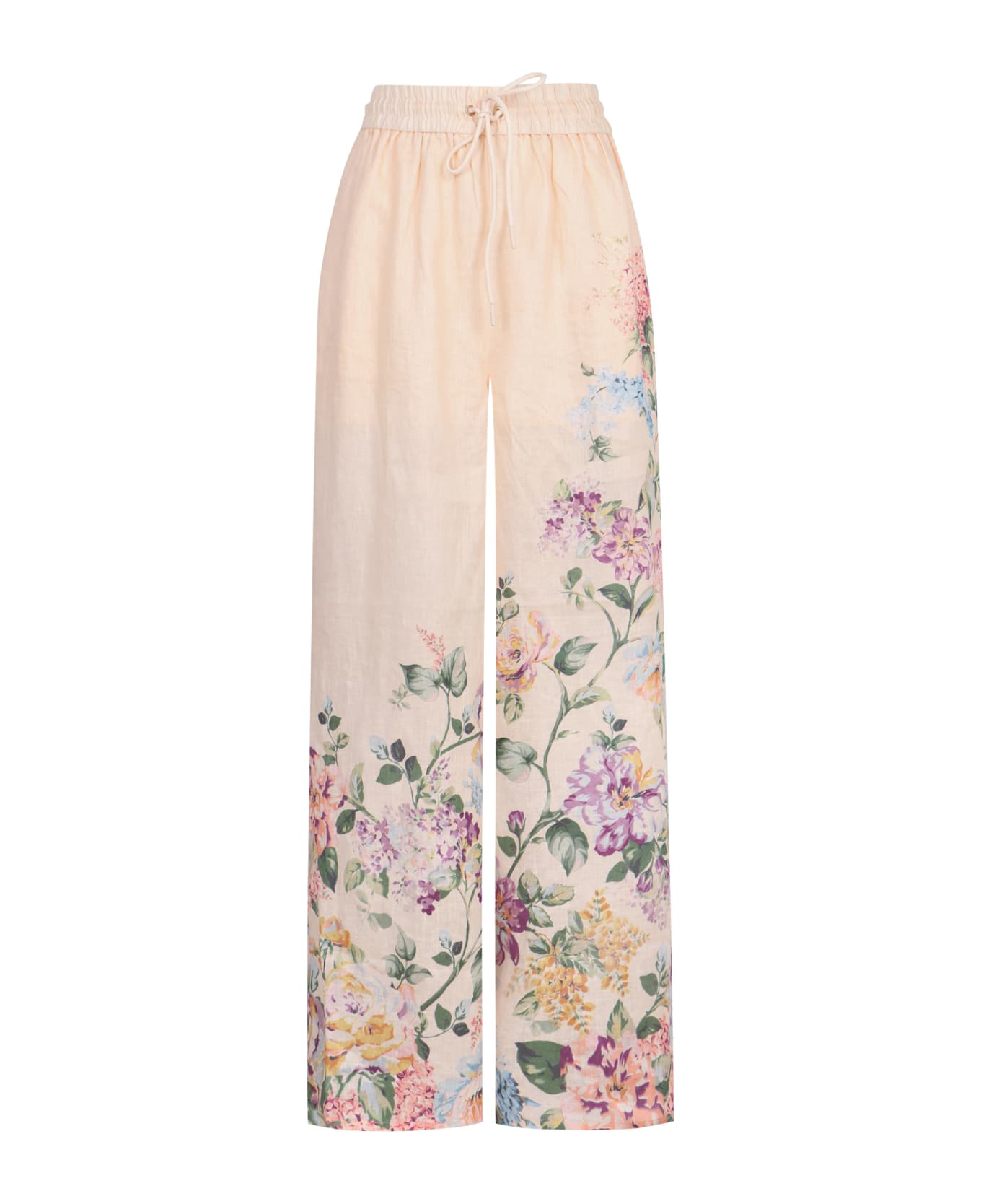Zimmermann Halliday Wide Leg Trousers - Pink ボトムス