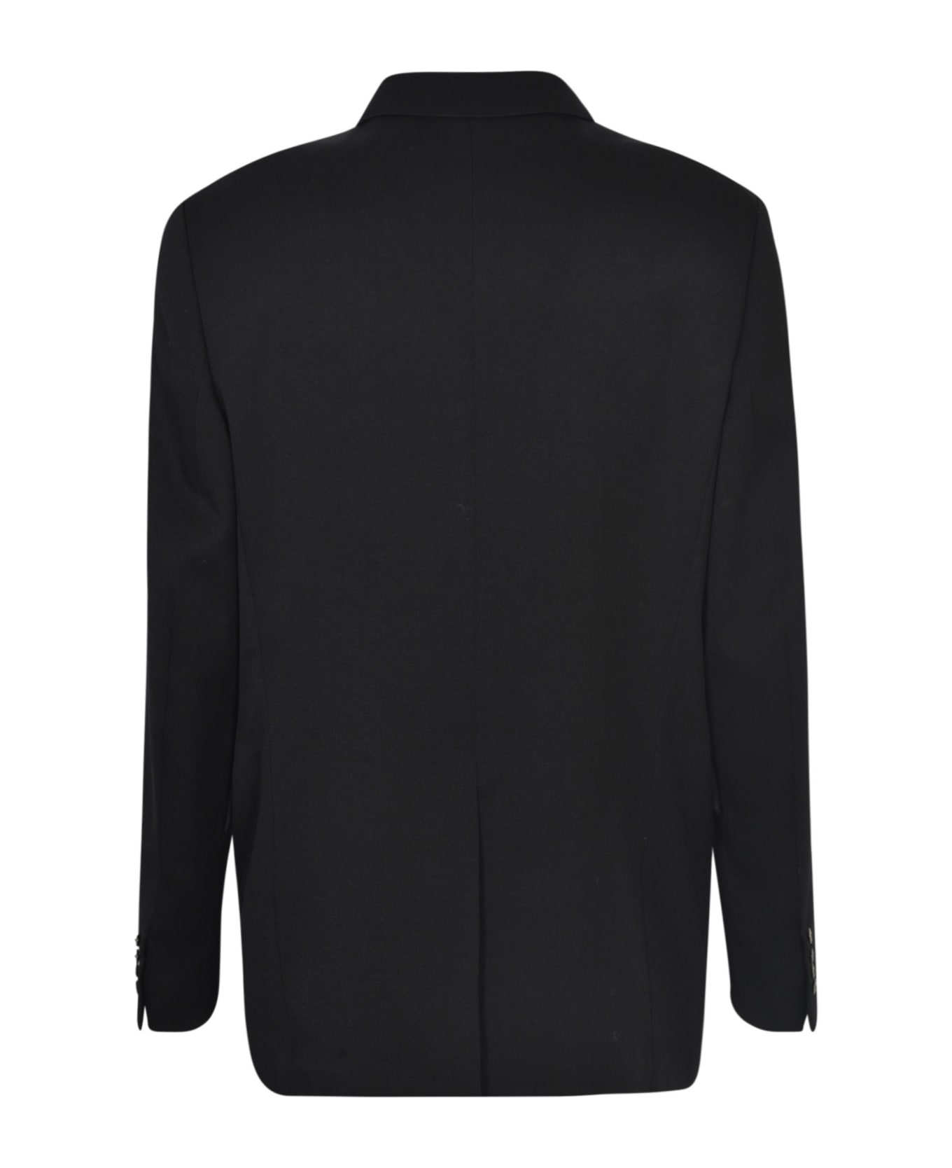 Lanvin Two-buttoned Single Blazer - Black