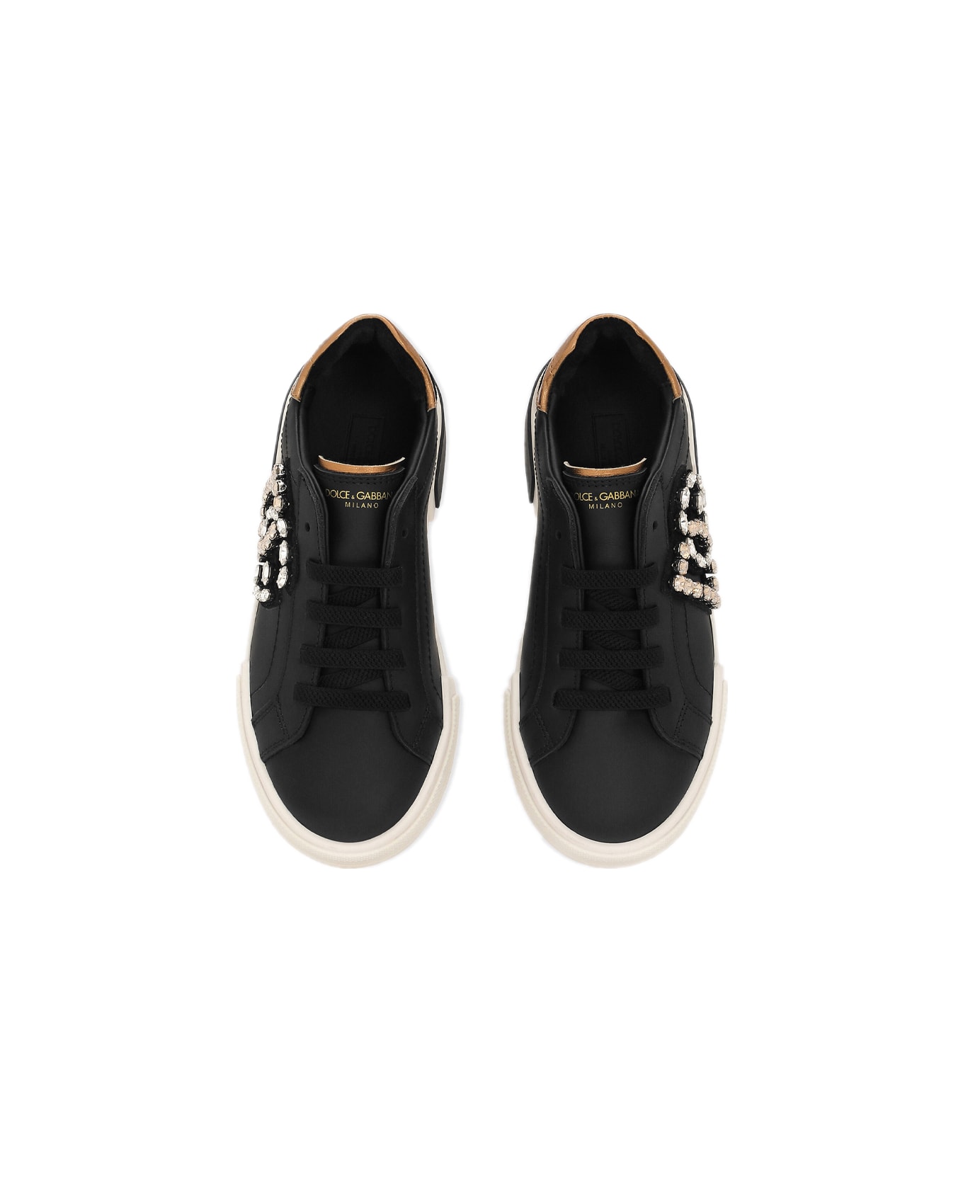 Dolce & Gabbana Sneakers - Nero/oro