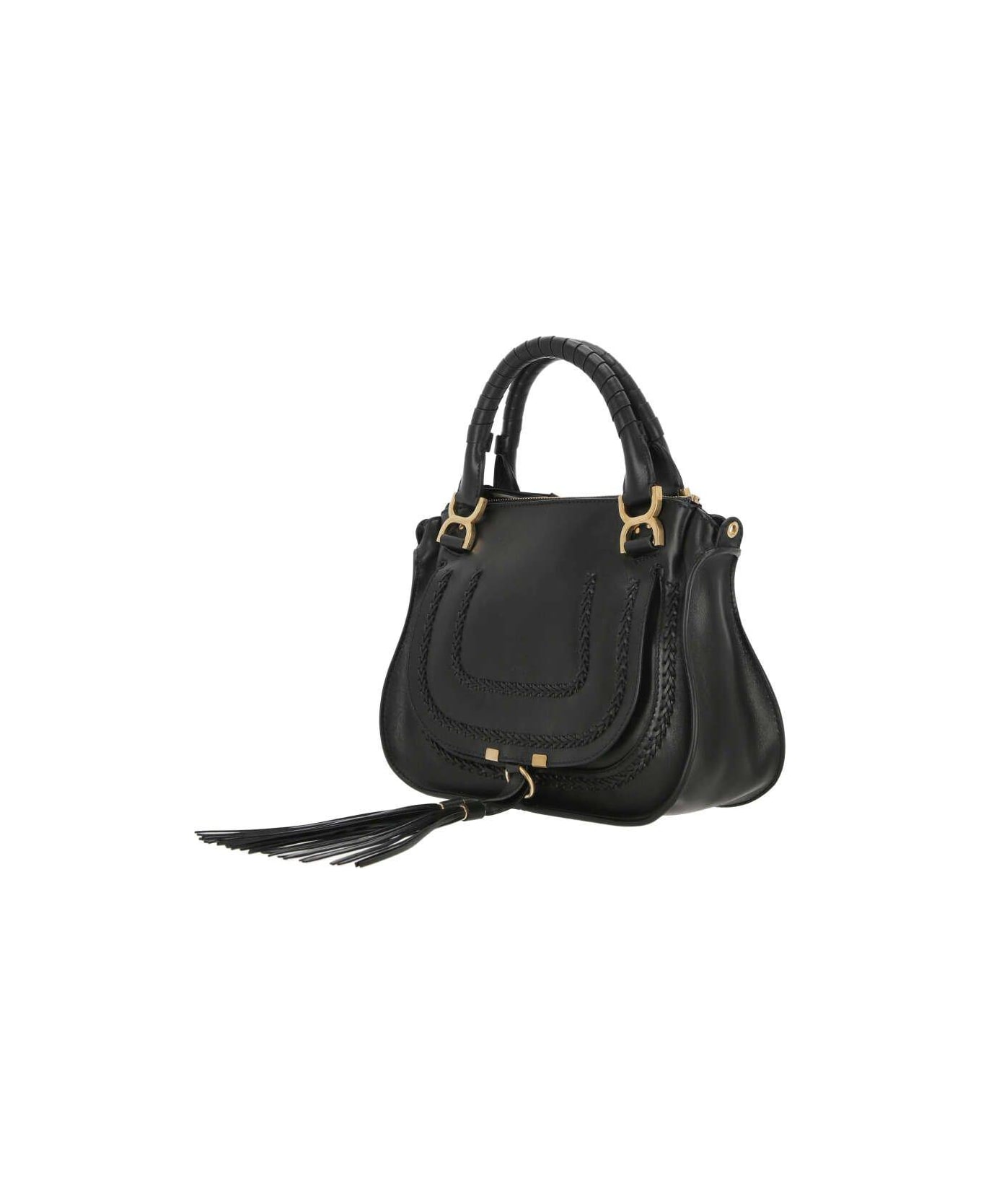 Chloé Marcie Shoulder Bag - NERO