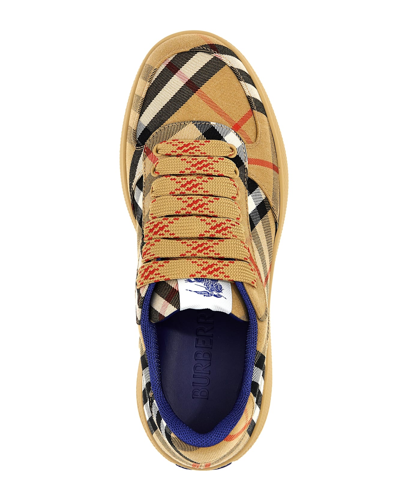 Burberry 'terrace Check' Sneakers - Multicolor