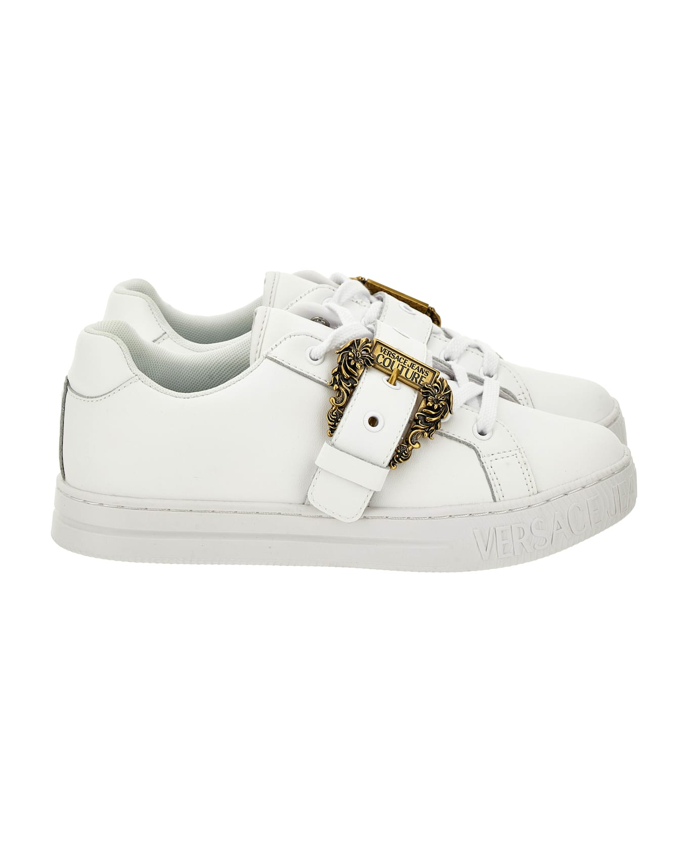 Versace Jeans Couture Women
s Sneakers - White