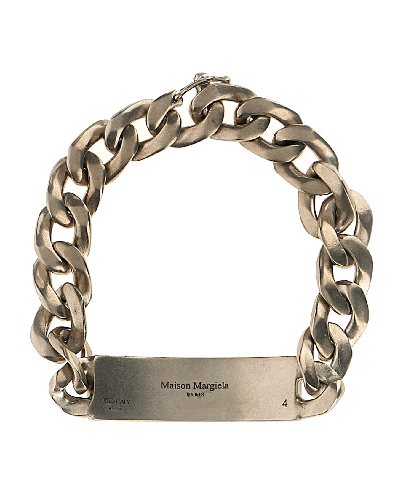 Maison Margiela 
gourmette Reference
 Bracelet - Silver